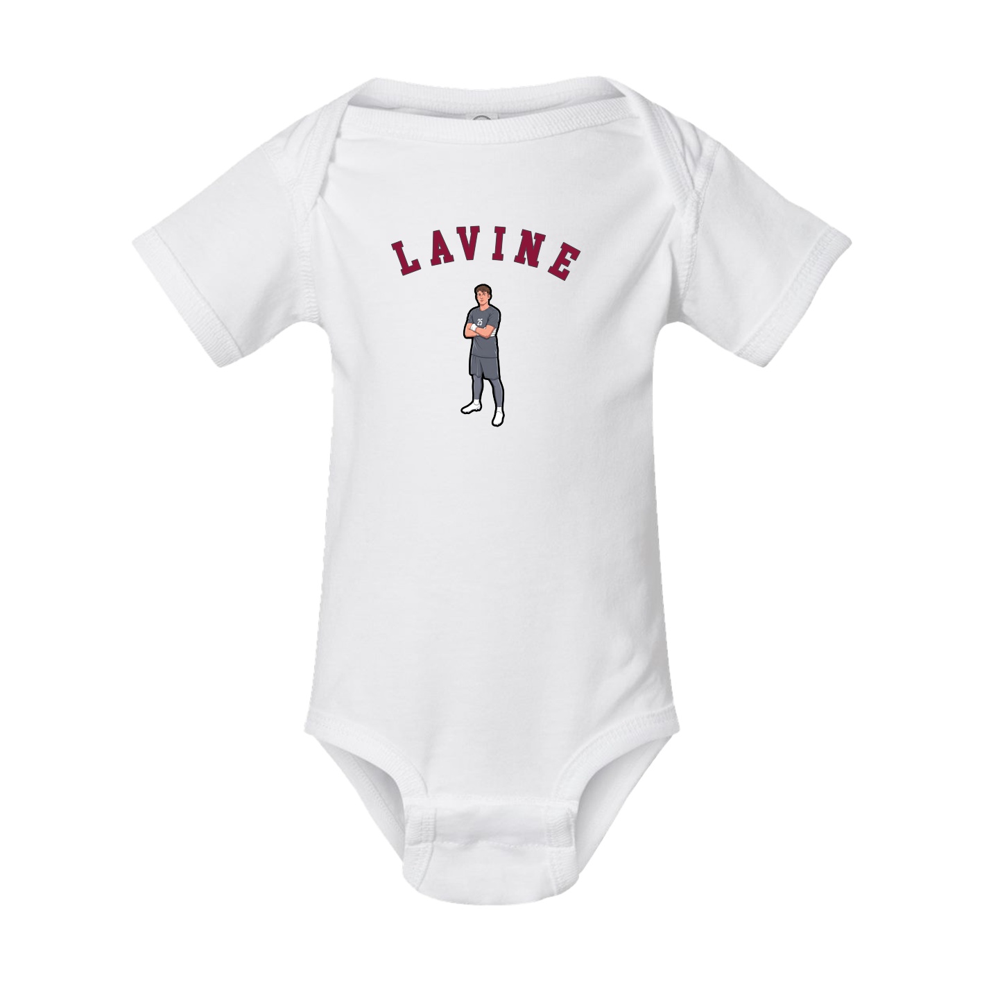 Baby Onesie — Shirsey Arch in White