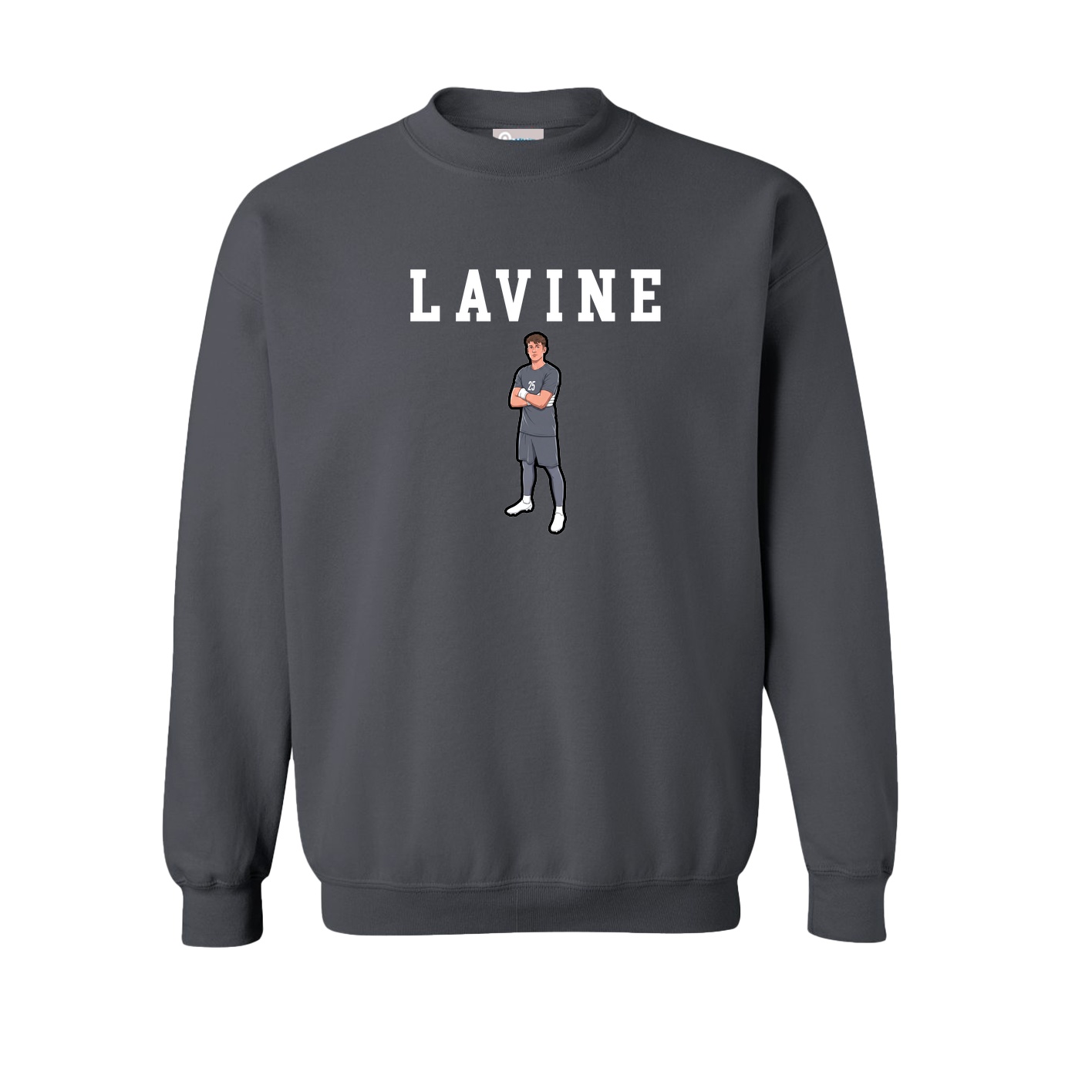 Fleece Crew — Shirsey in Grey