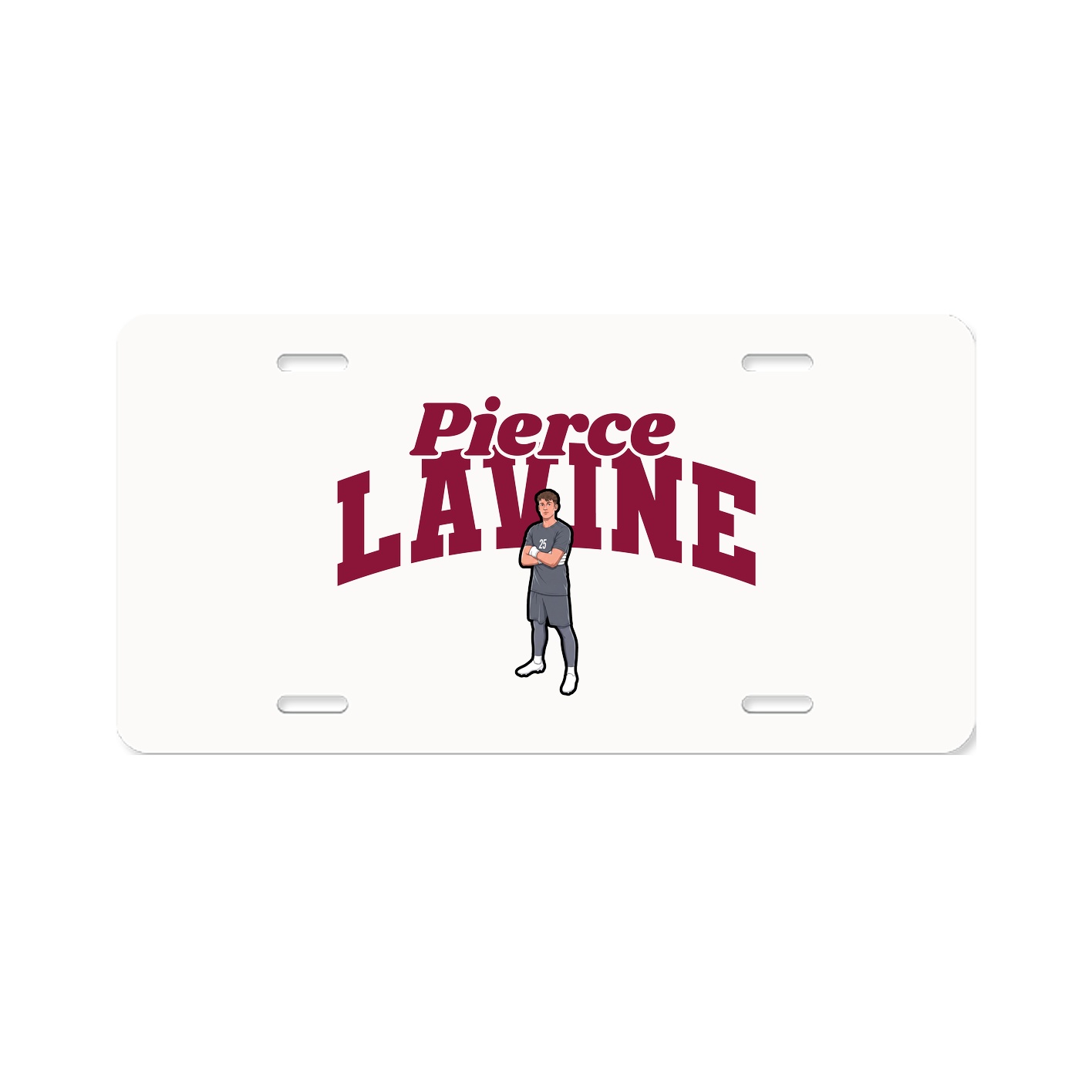 License Plate — Signature Arch in Classic