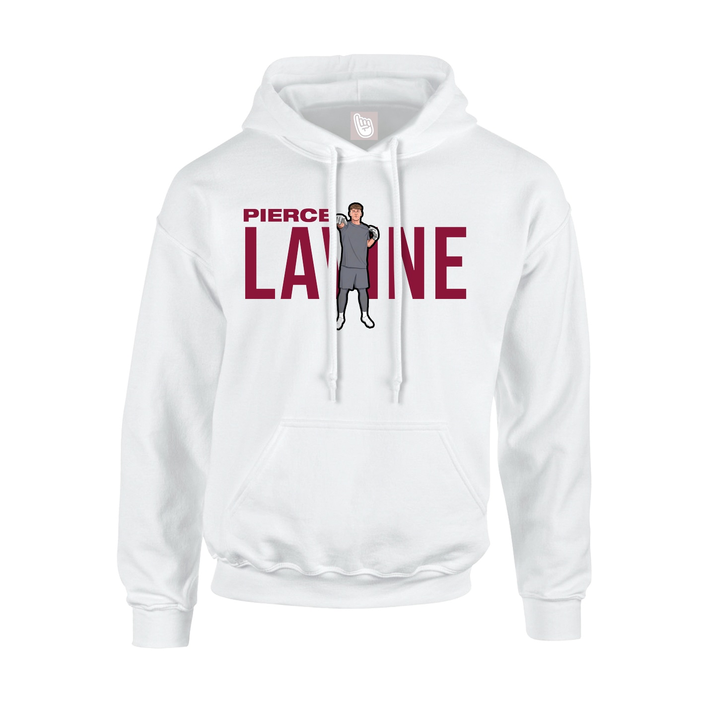 Hoodie — Player Name in White