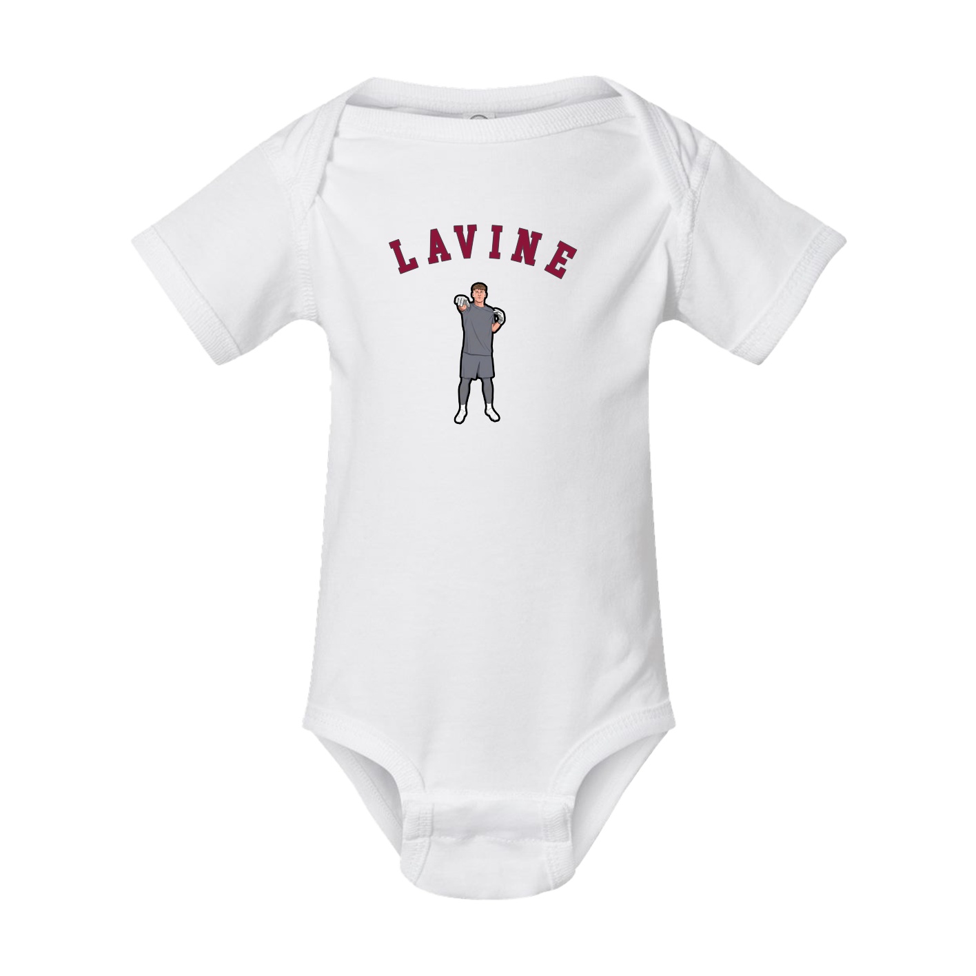 Baby Onesie — Shirsey Arch in White