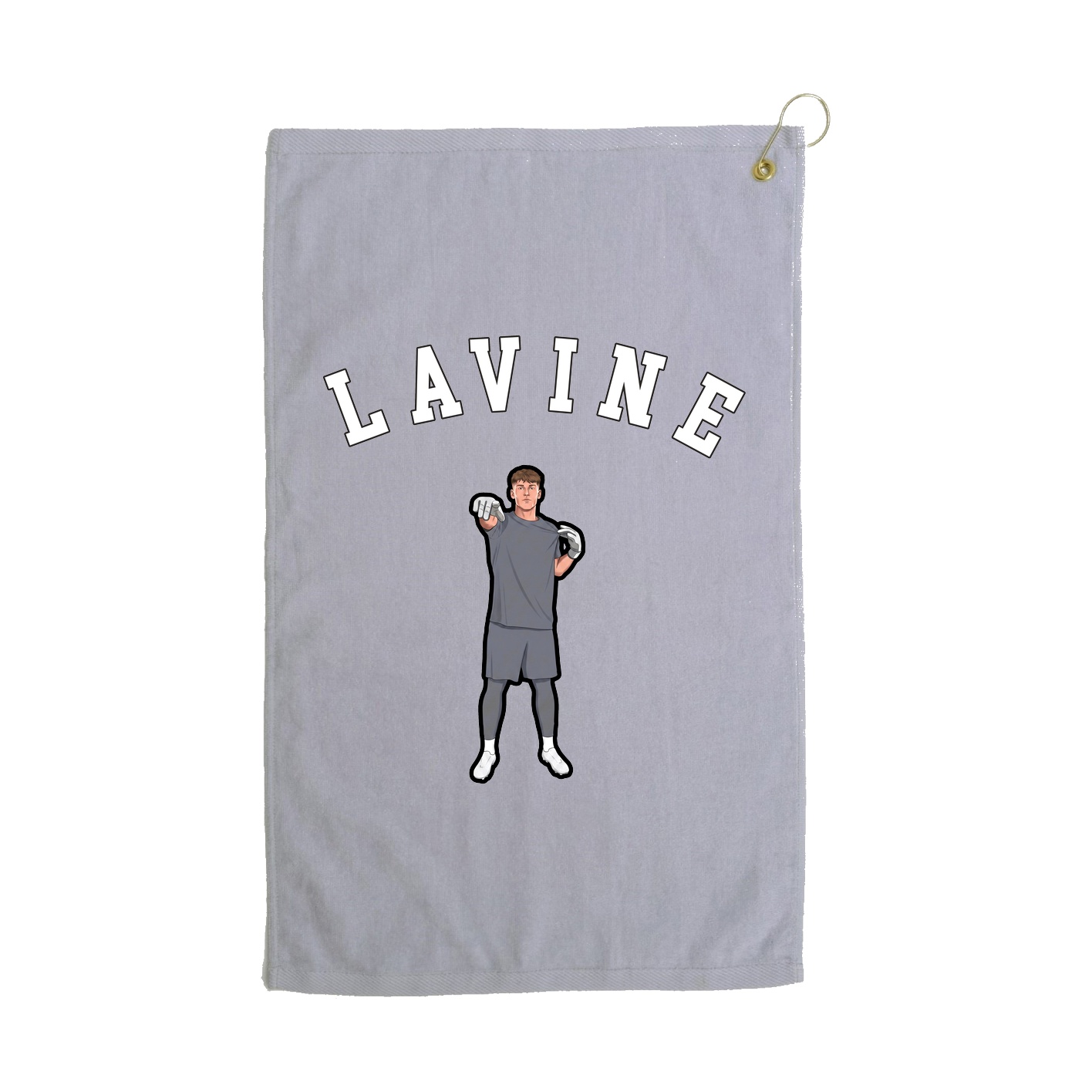 Golf Towel — Shirsey Arch in Grey