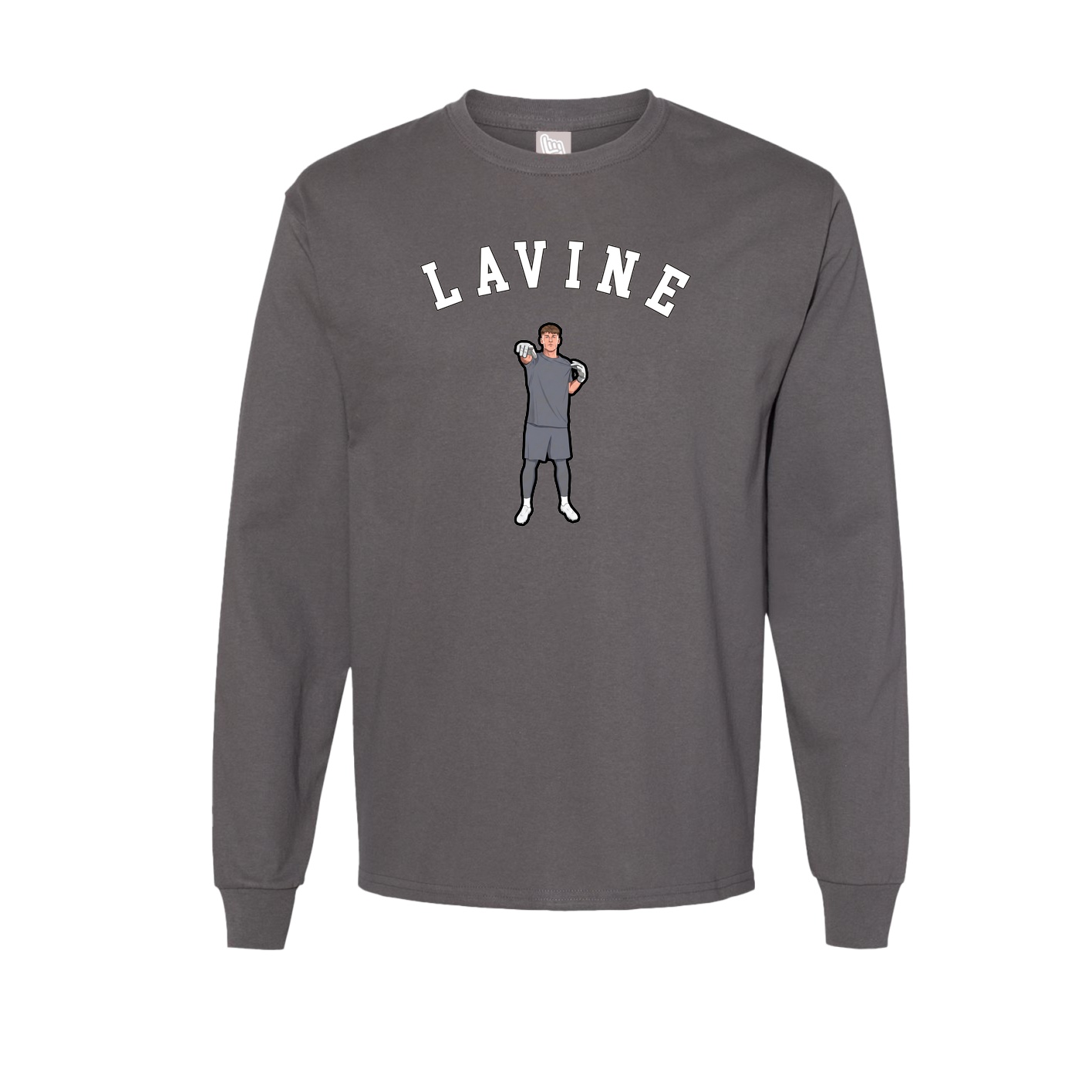 Long Sleeve Tee — Shirsey Arch in Grey