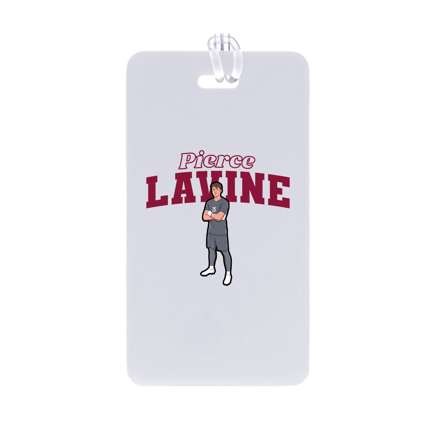 Bag Tag — Name Arch in Classic
