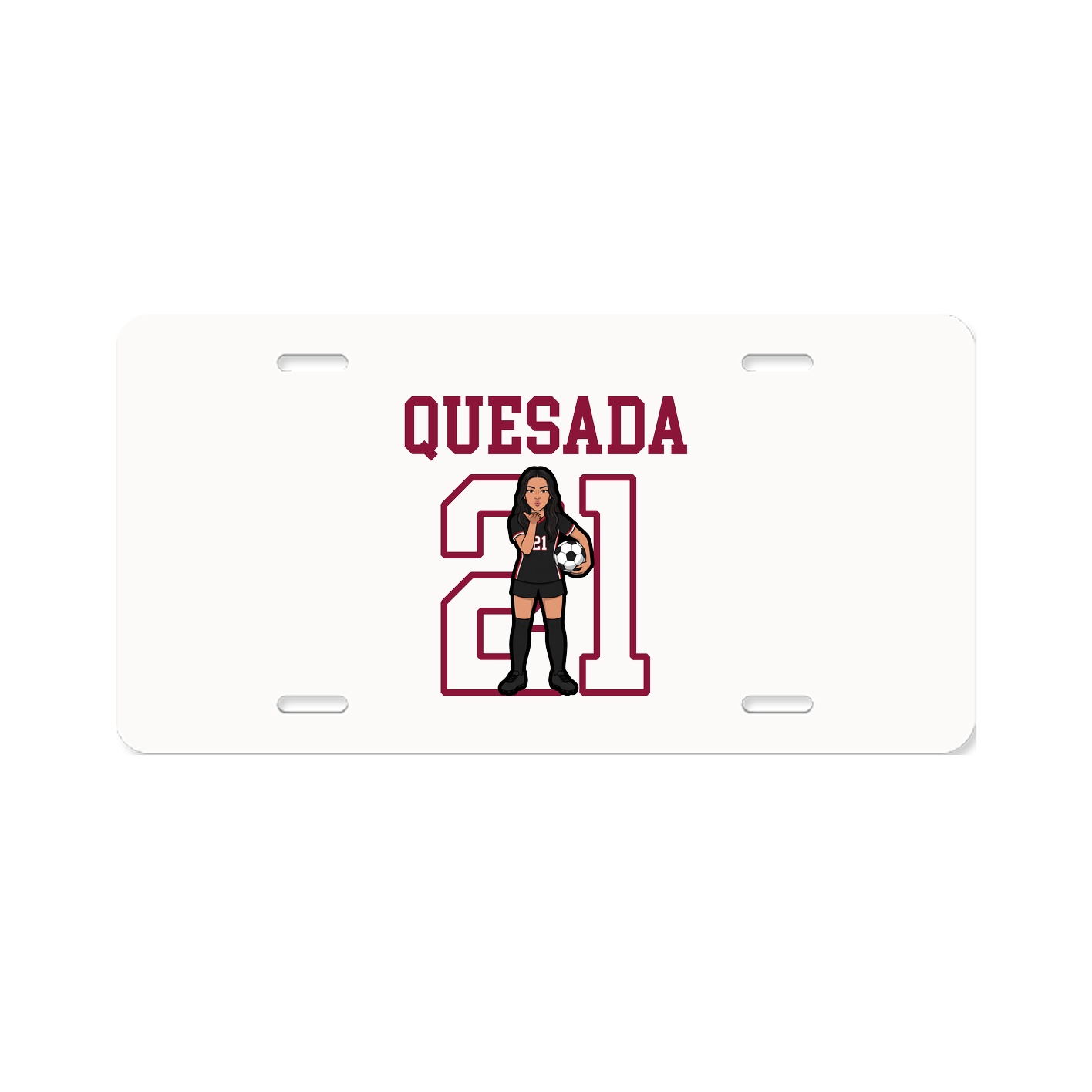 License Plate — Shirsey in Classic