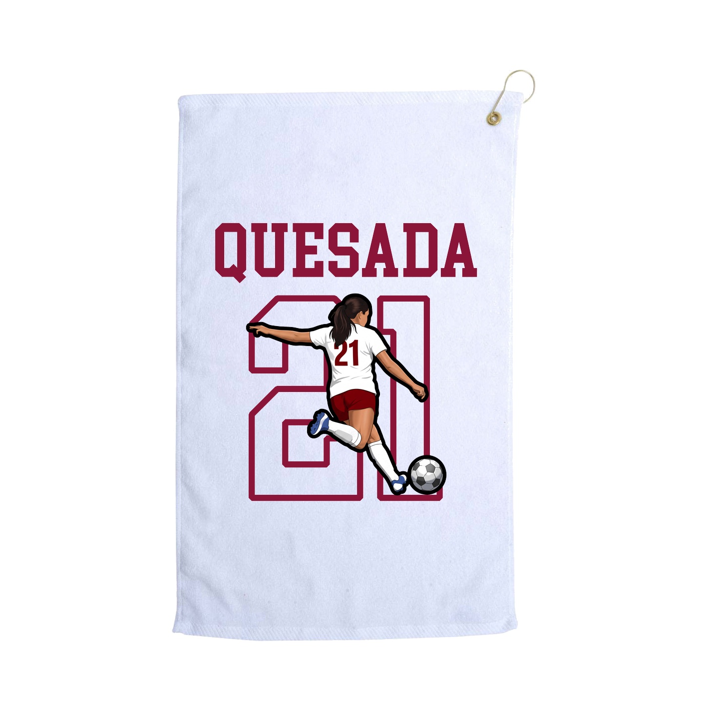 Golf Towel — Shirsey in White