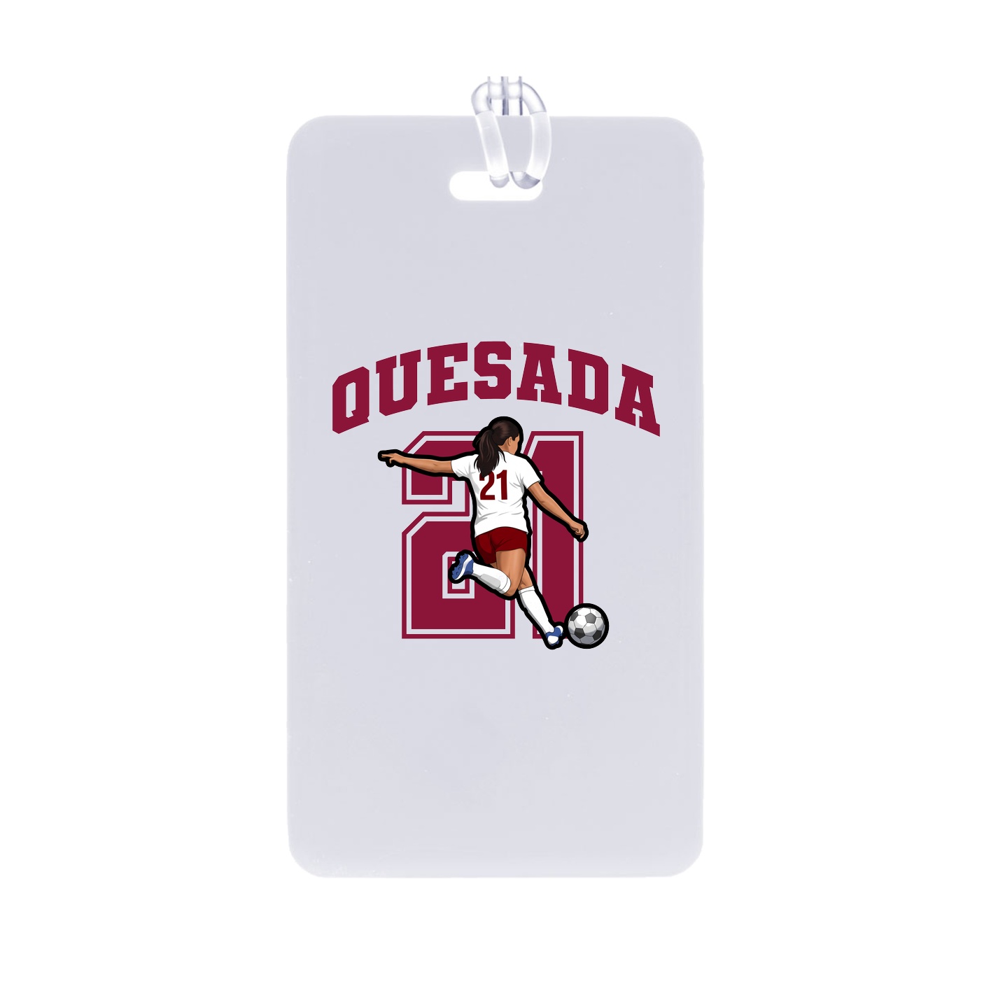 Bag Tag — Number in Classic