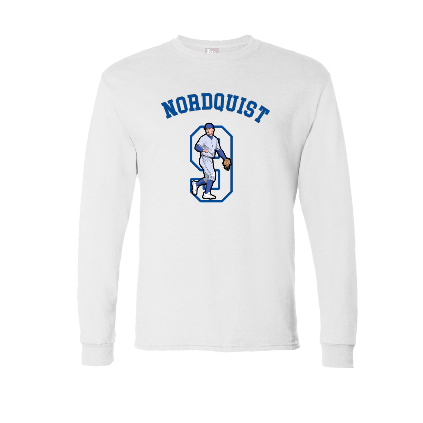Long Sleeve Tee — Shirsey Arch in White
