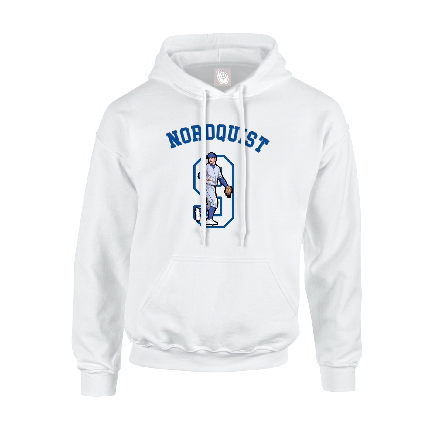 Hoodie — Shirsey Arch in White