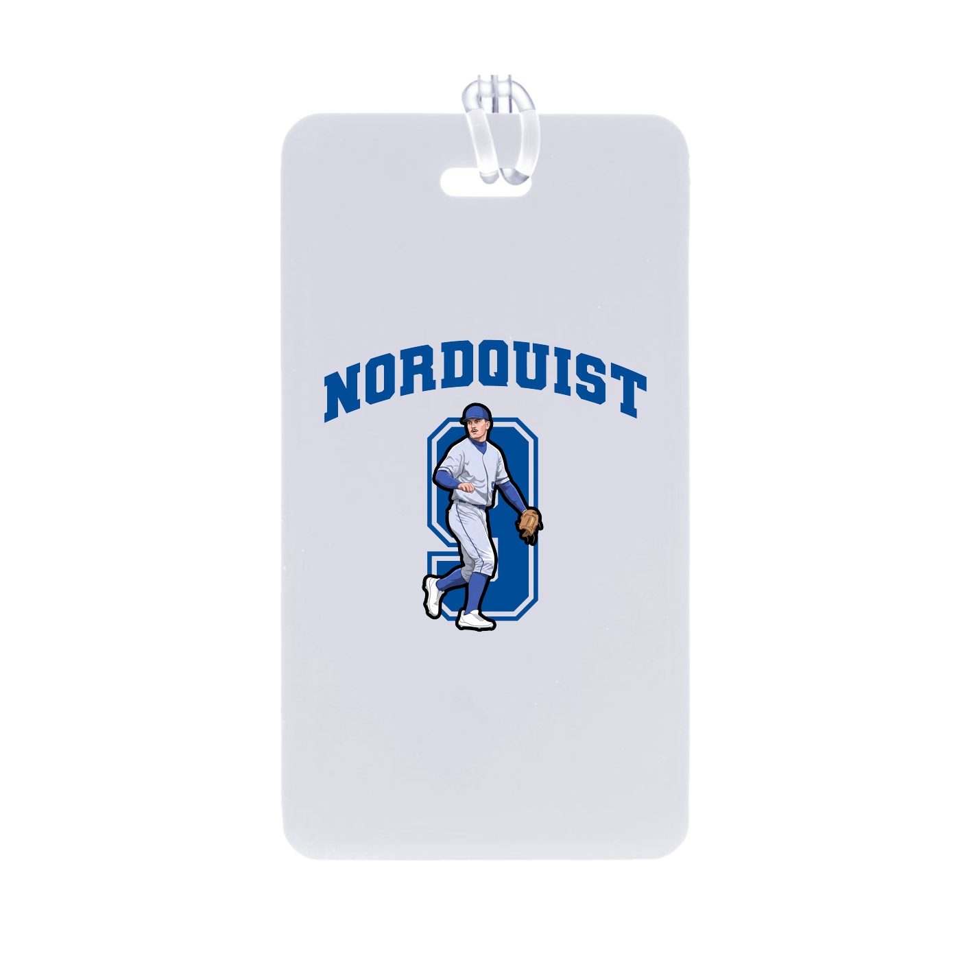 Bag Tag — Number in Classic