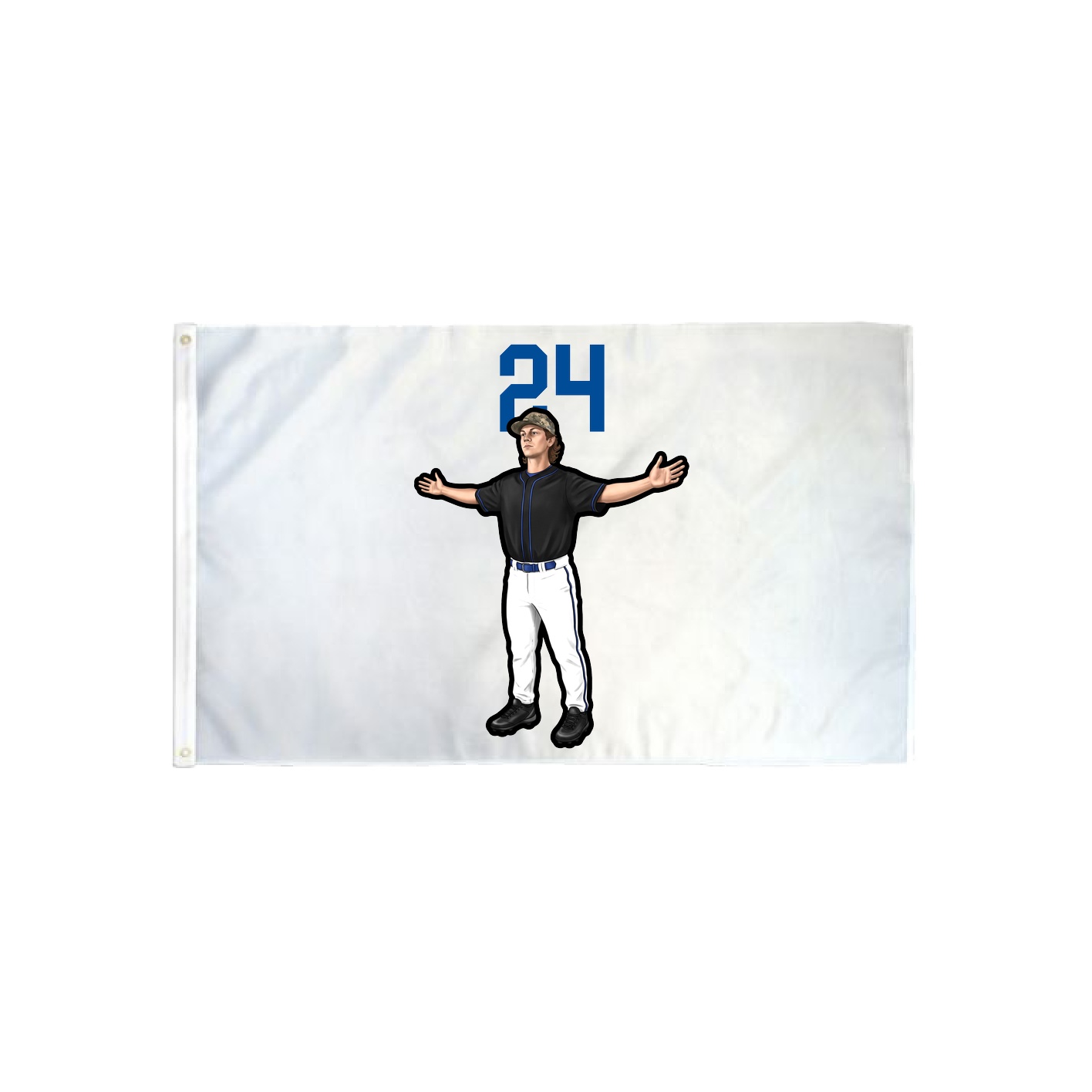 3x5 Flag — Number Top in Classic