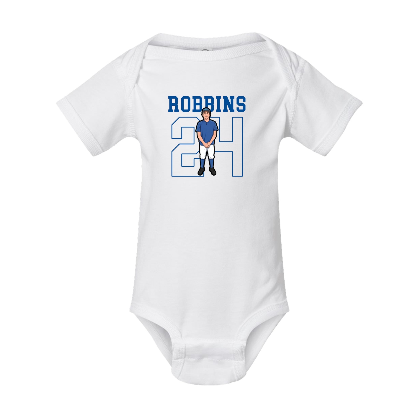 Baby Onesie — Shirsey in White