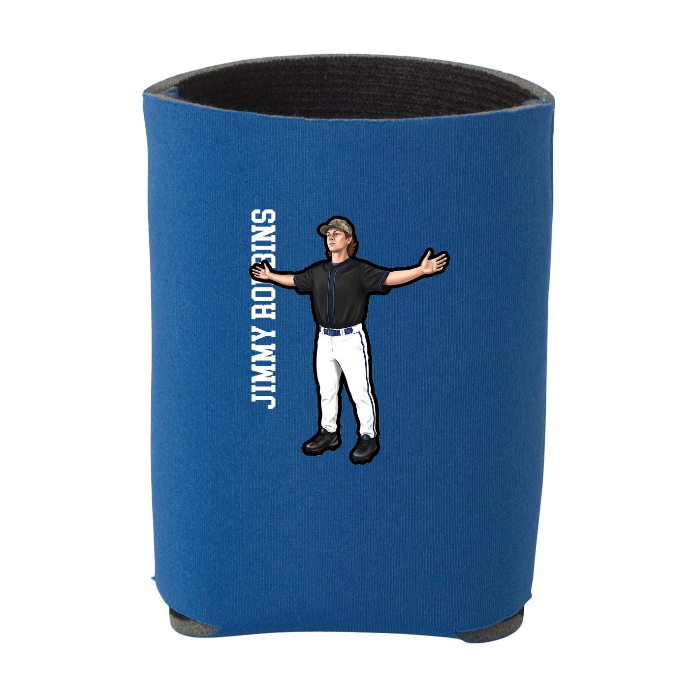 Can Holder — Name Vertical in Royal