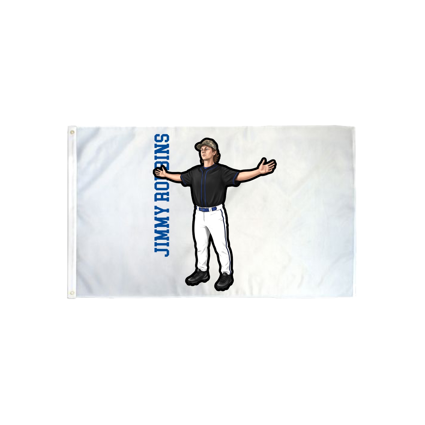 3x5 Flag — Name Vertical in Classic