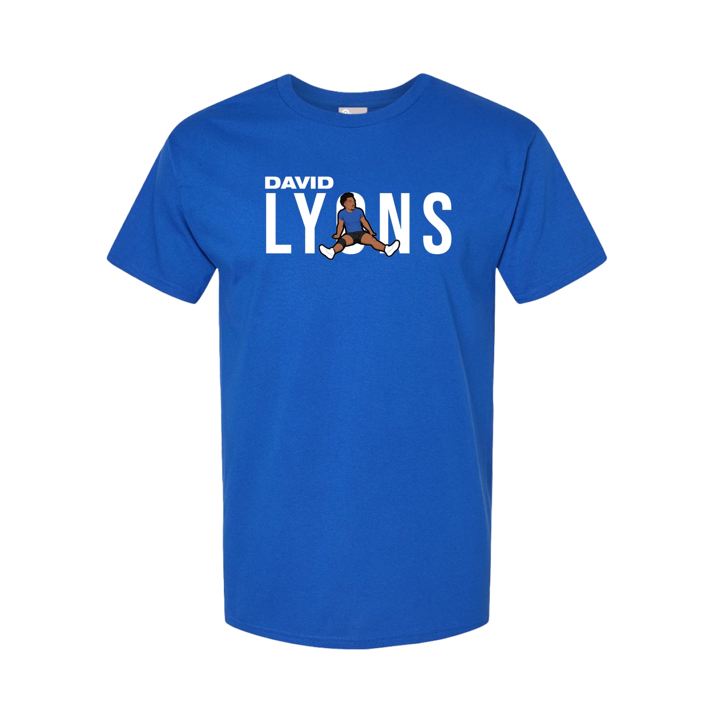 Youth Tee — Player Name in Royal