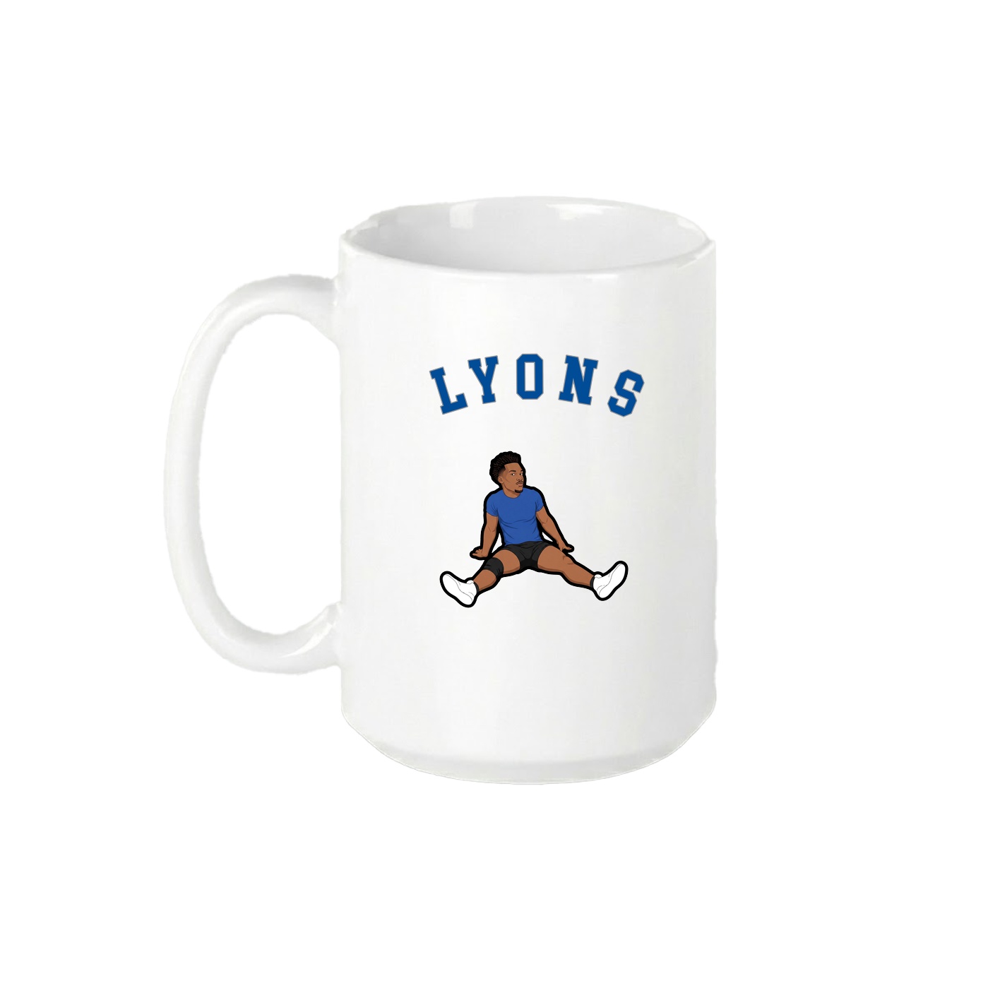 15oz Coffee Mug — Shirsey Arch in White