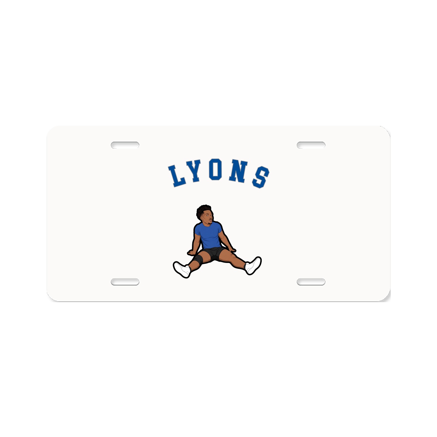 License Plate — Shirsey Arch in Classic