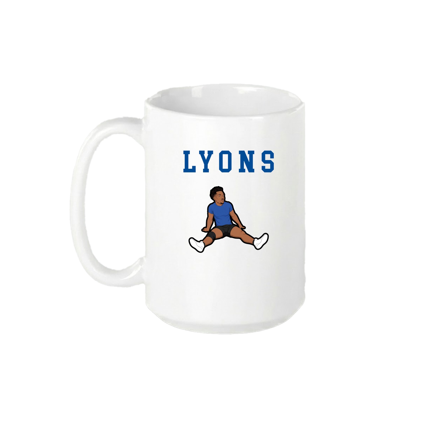 15oz Coffee Mug — Shirsey in White