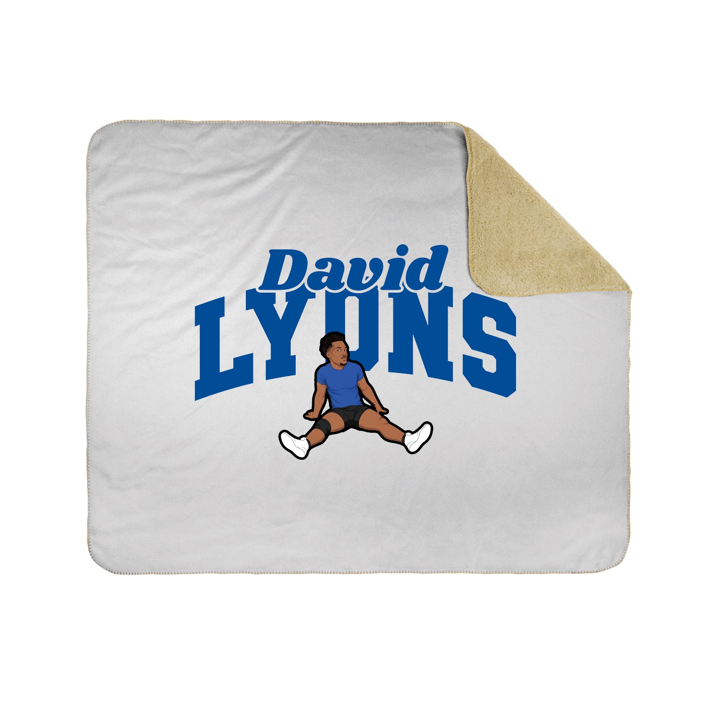 Throw Blanket — Signature Arch in White