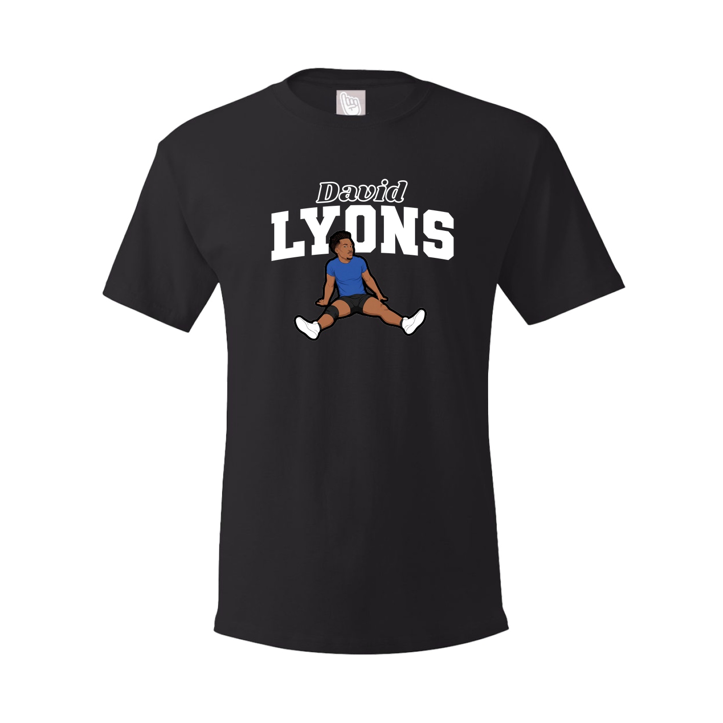 Youth Tee — Name Arch in Black