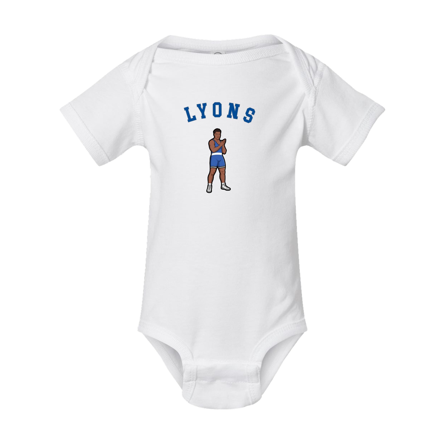 Baby Onesie — Shirsey Arch in White