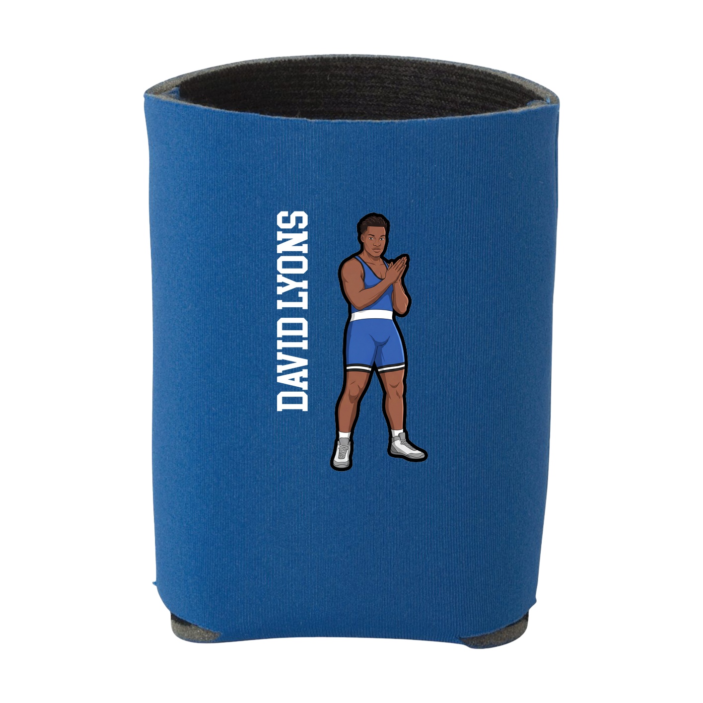 Can Holder — Name Vertical in Royal