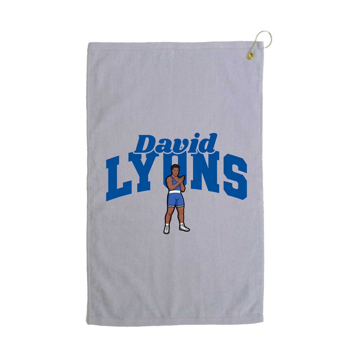 Golf Towel — Signature Arch in Grey