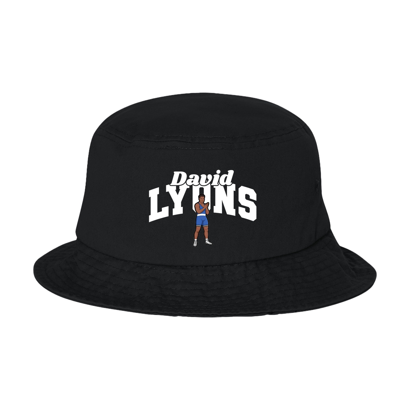 Bucket Cap — Signature Arch in Black