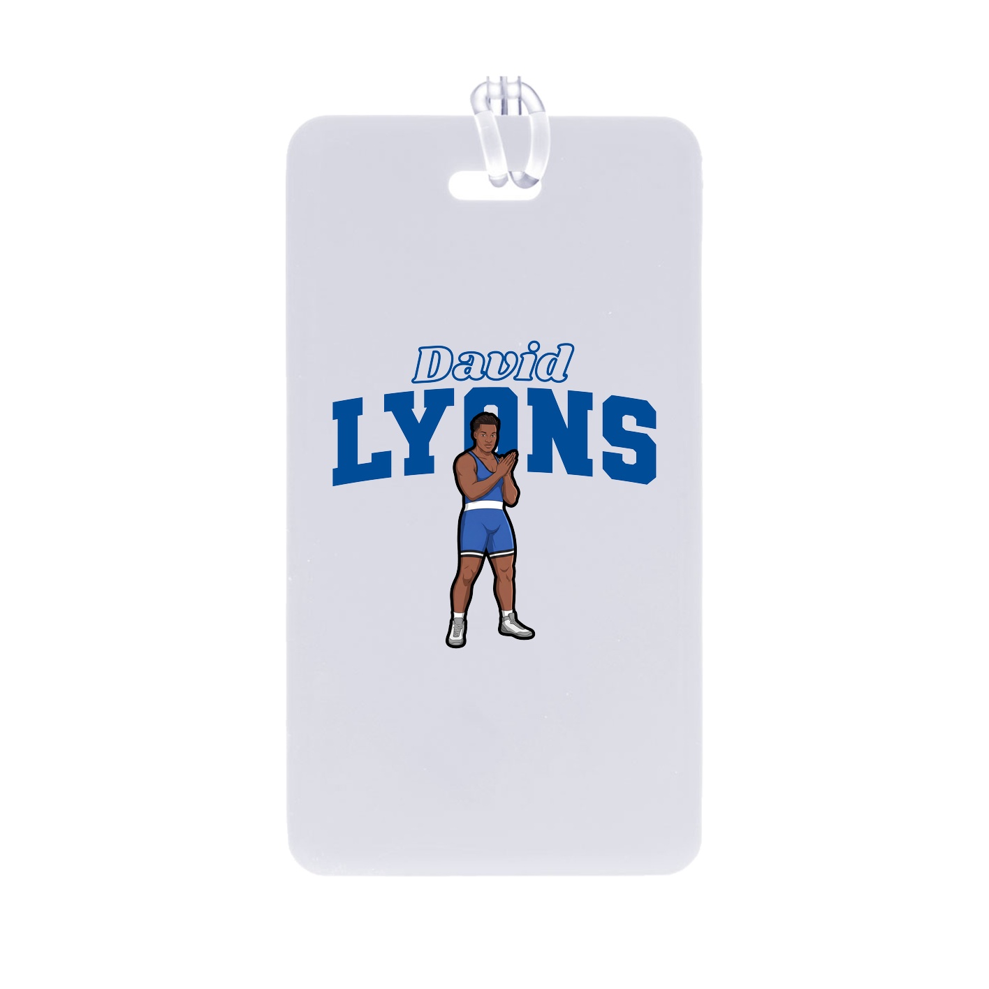 Bag Tag — Name Arch in Classic