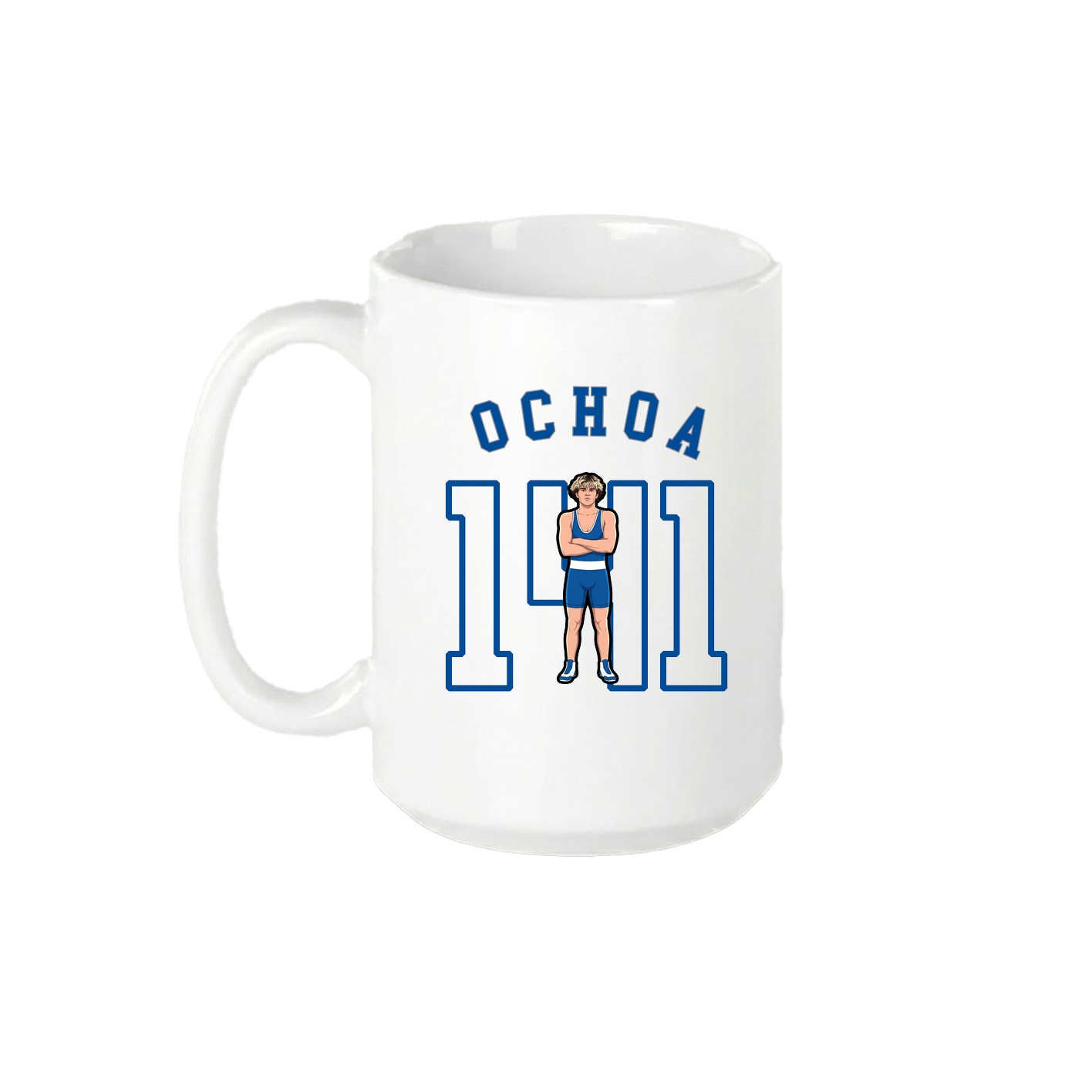 15oz Coffee Mug — Shirsey Arch in White