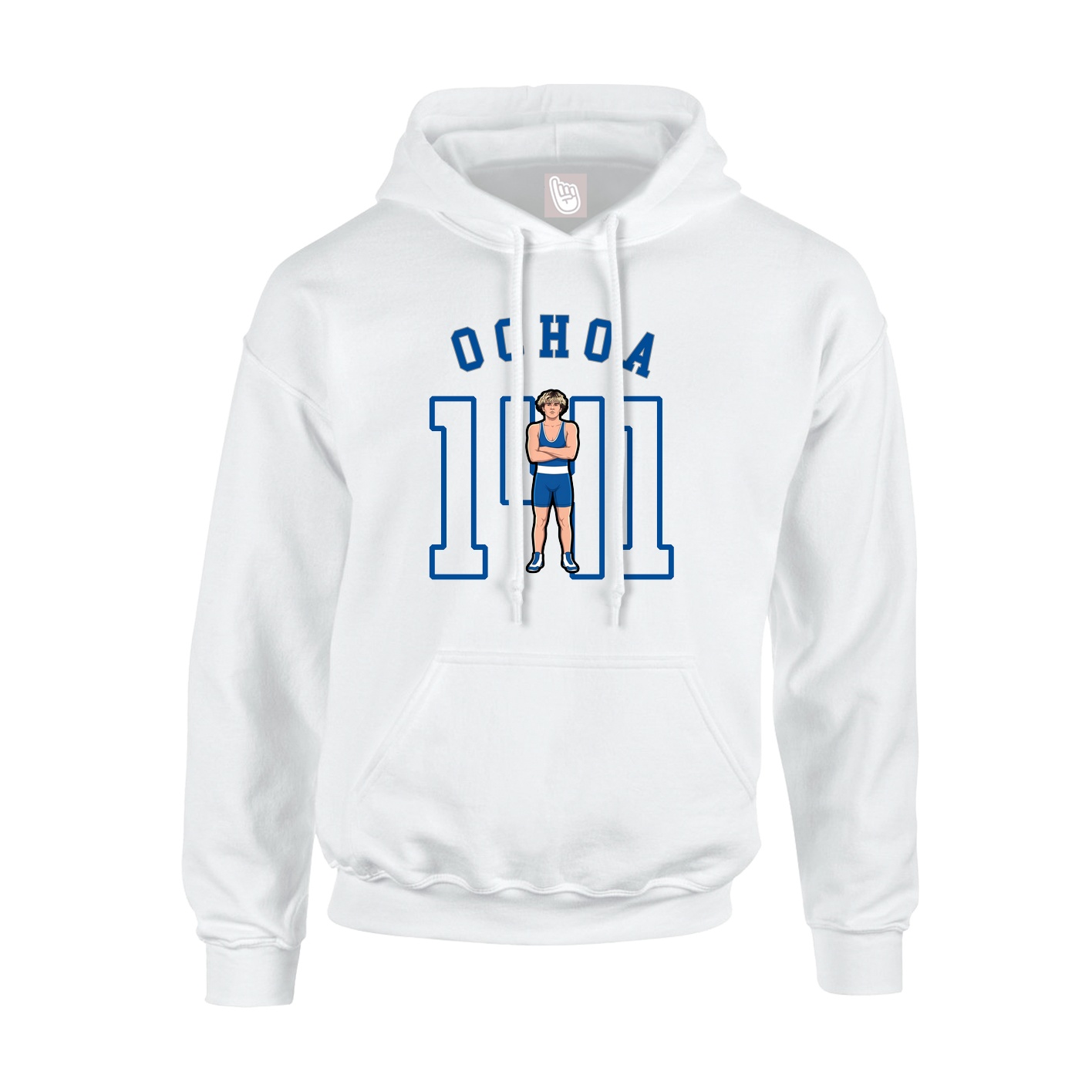 Hoodie — Shirsey Arch in White