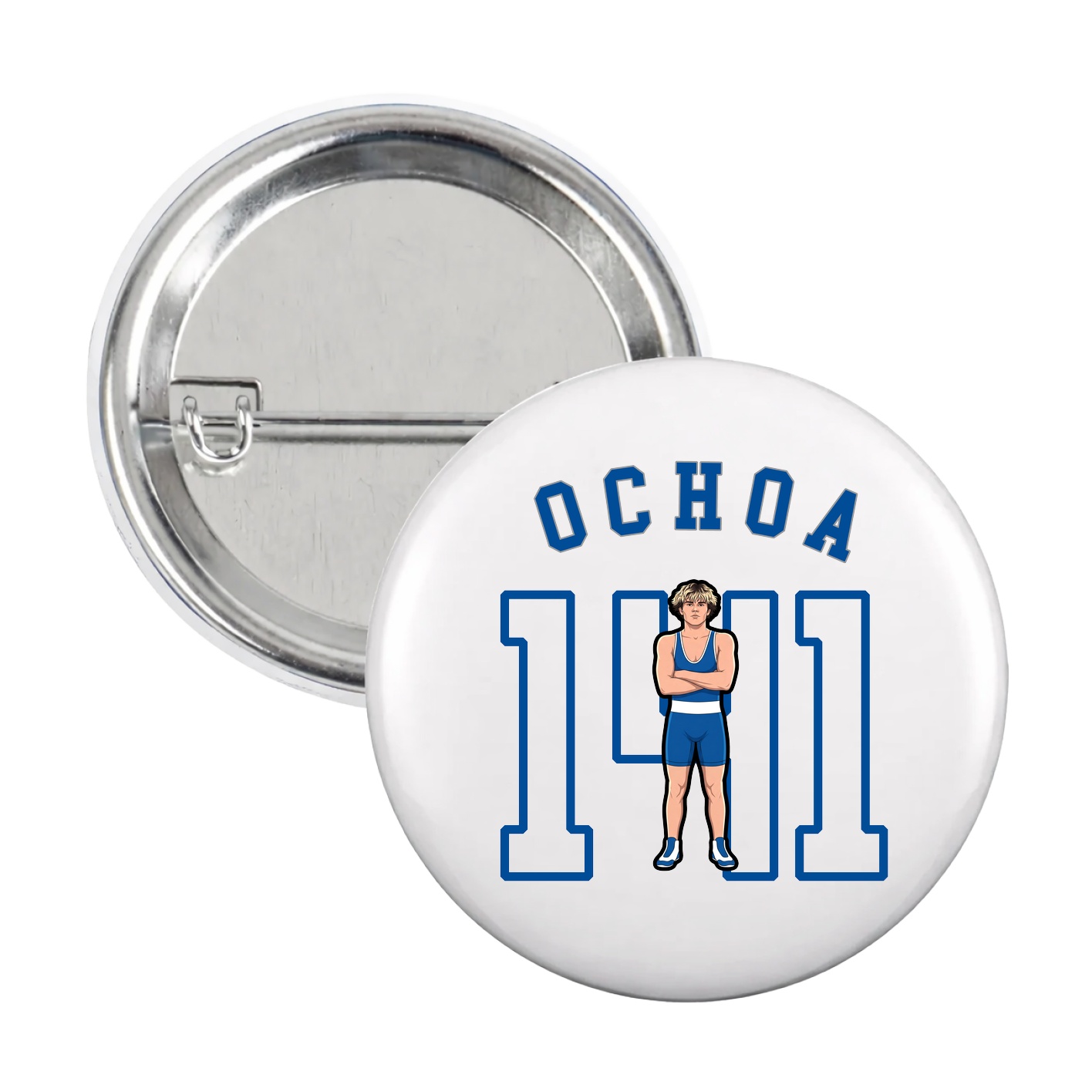 Game Day Button — Shirsey Arch in White