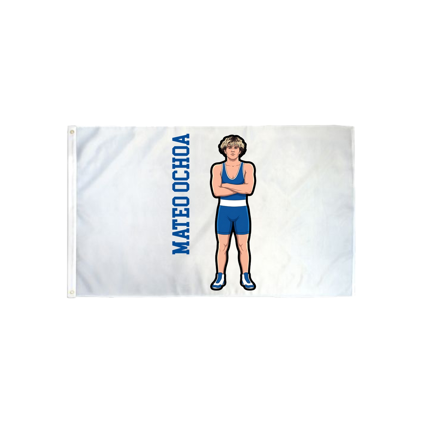 3x5 Flag — Name Vertical in Classic