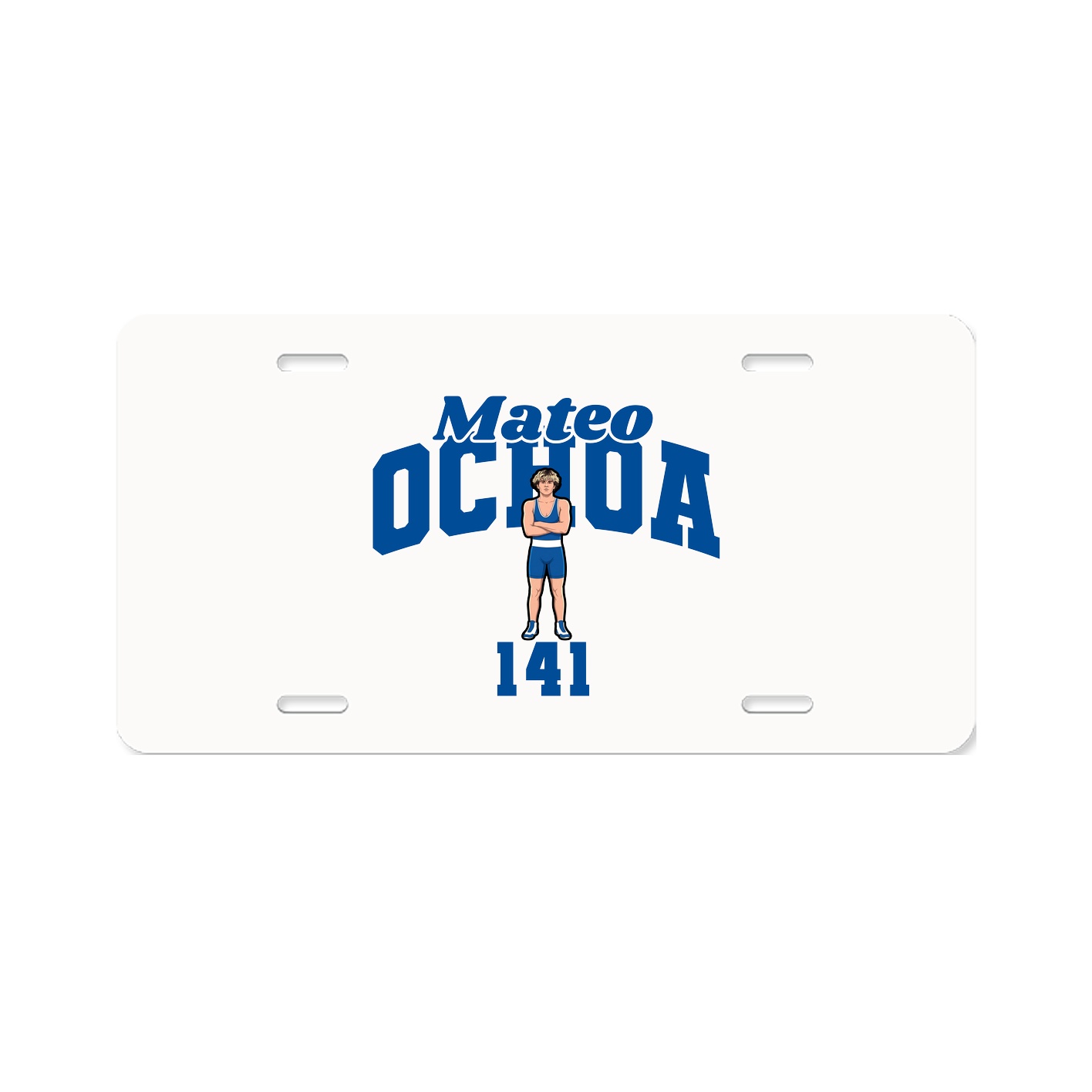 License Plate — Signature Arch in Classic