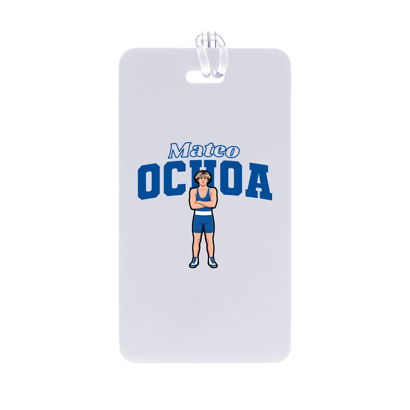 Bag Tag — Name Arch in Classic