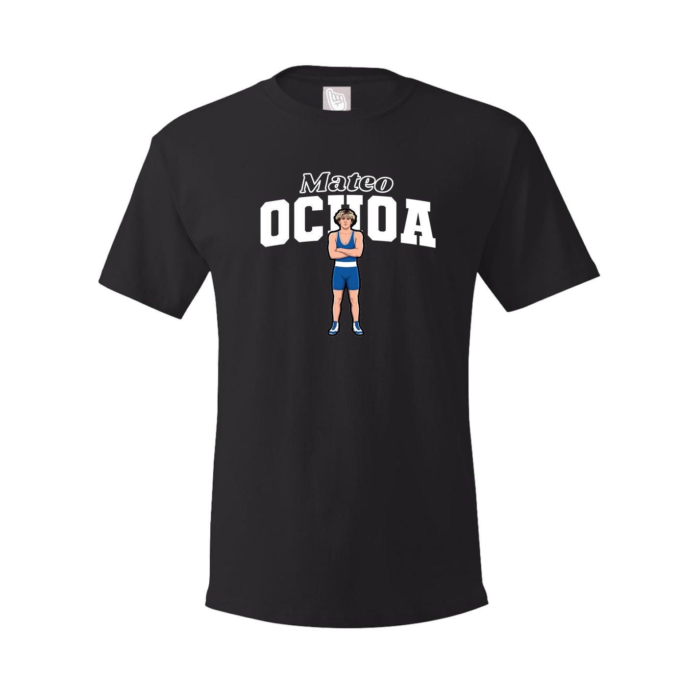 Youth Tee — Name Arch in Black