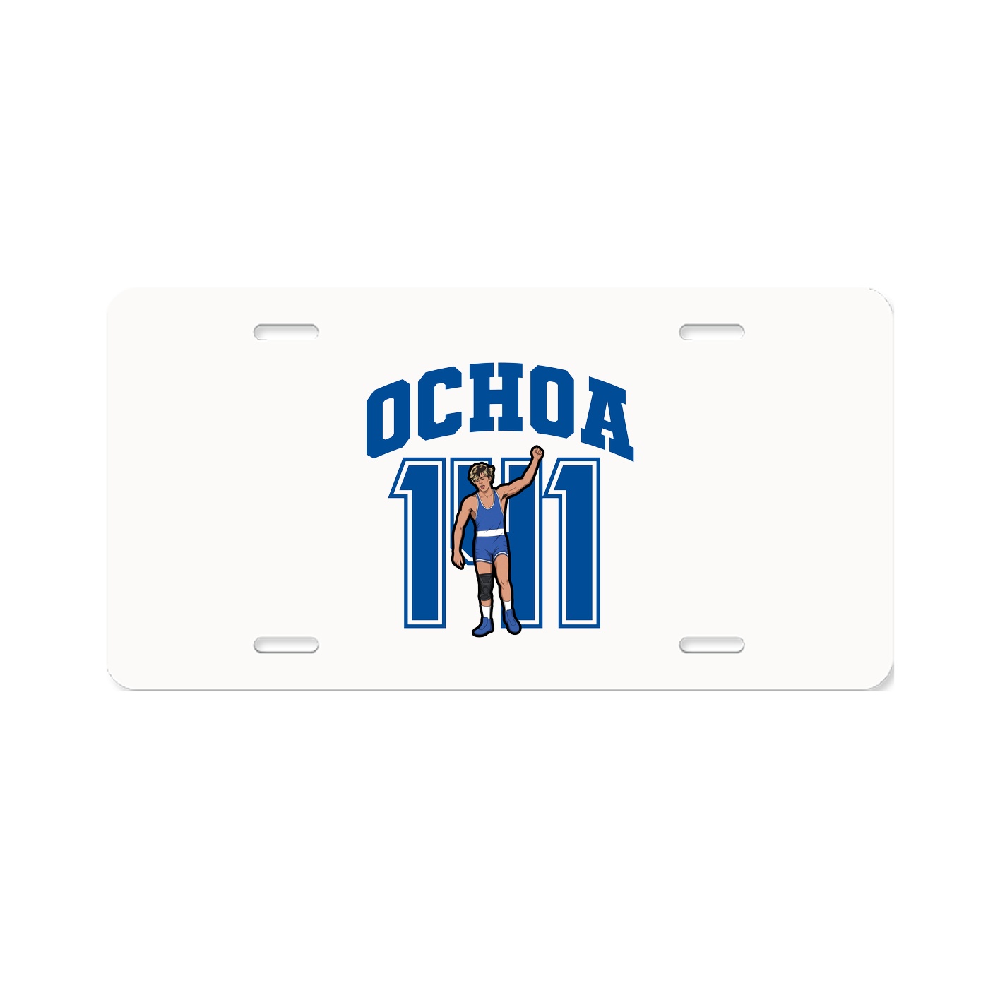 License Plate — Number in Classic
