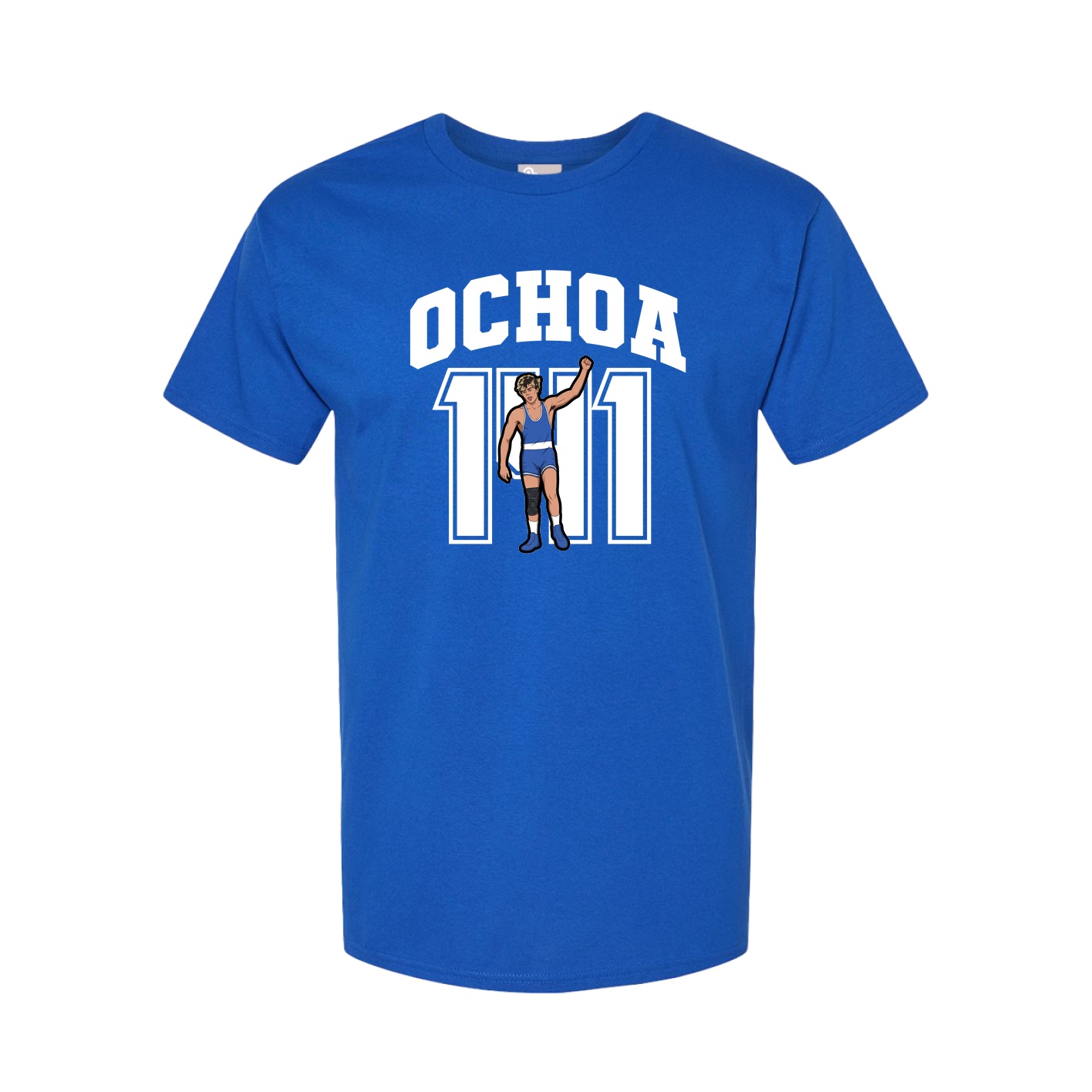 Youth Tee — Number in Royal