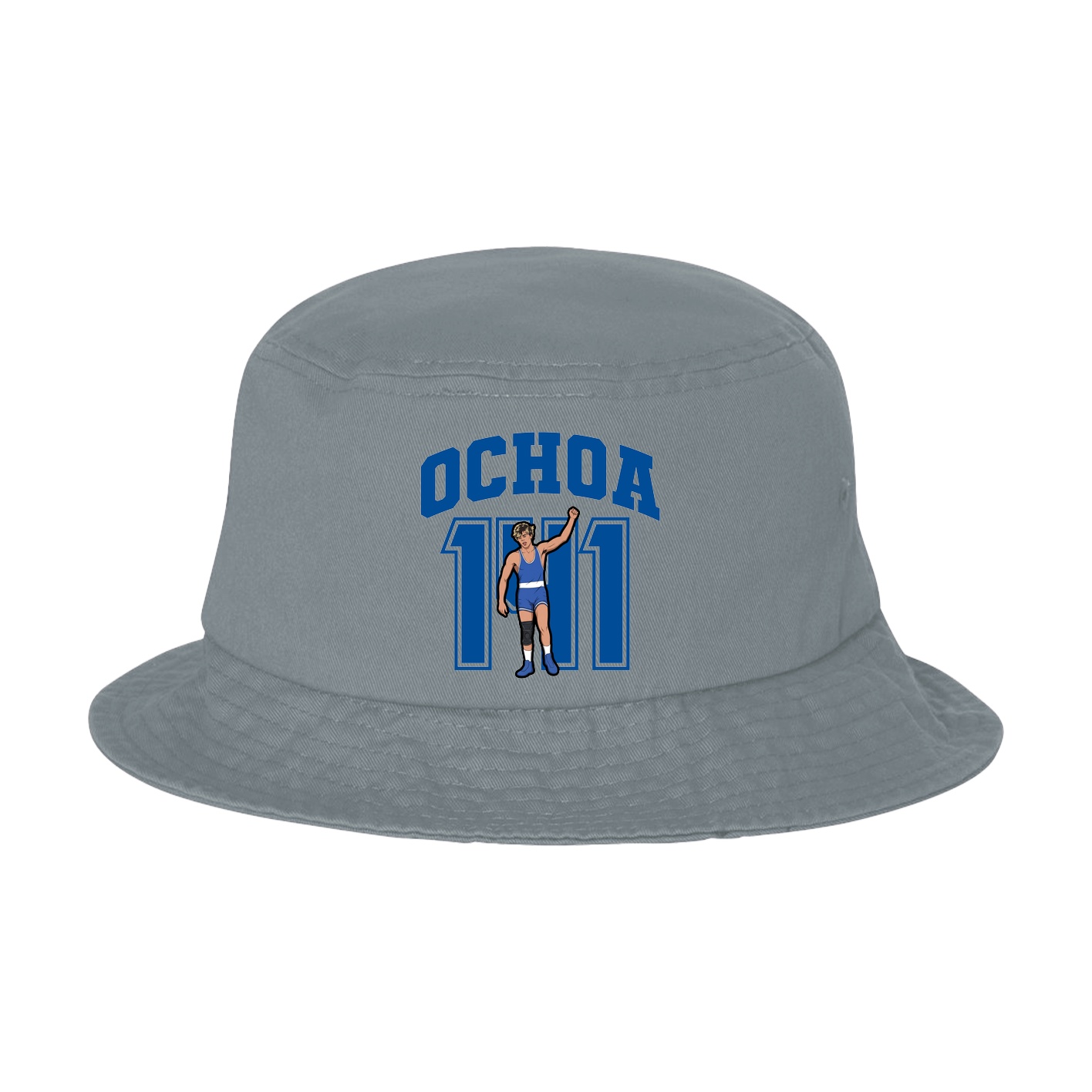 Bucket Cap — Number in Grey