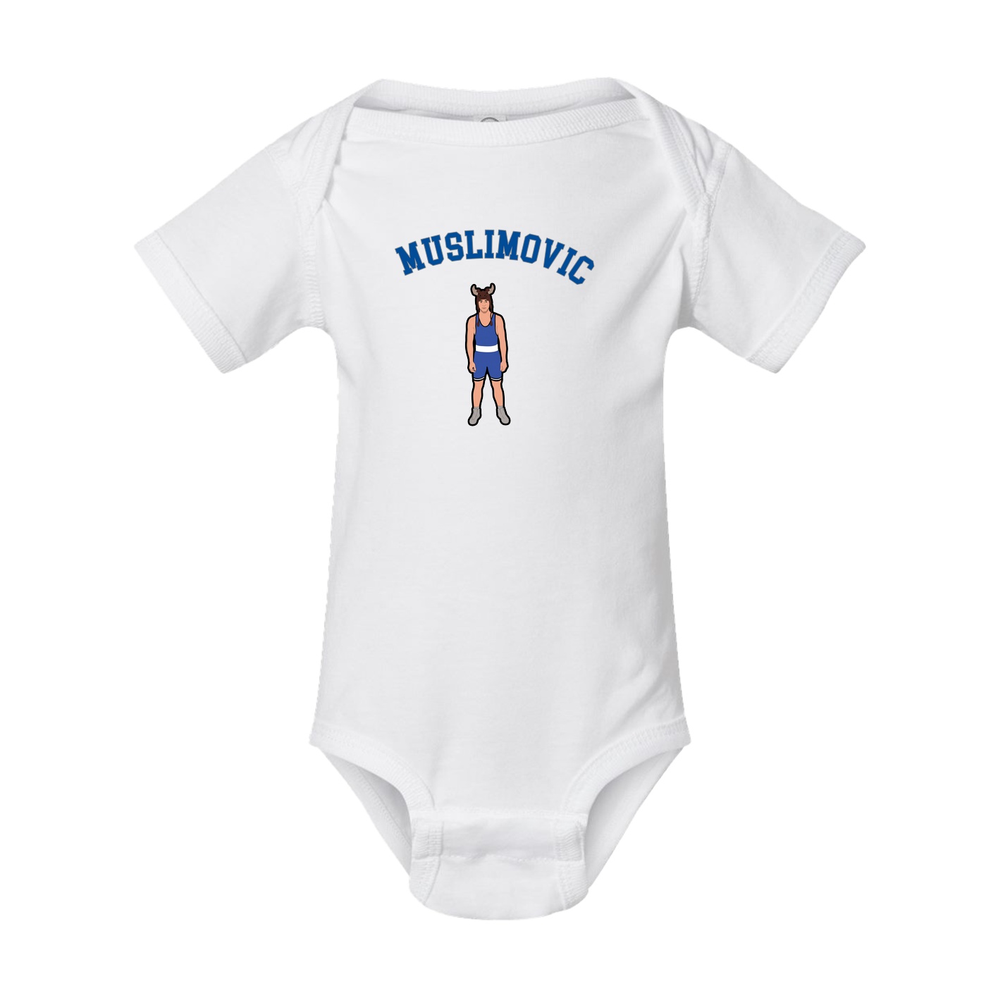 Baby Onesie — Shirsey Arch in White