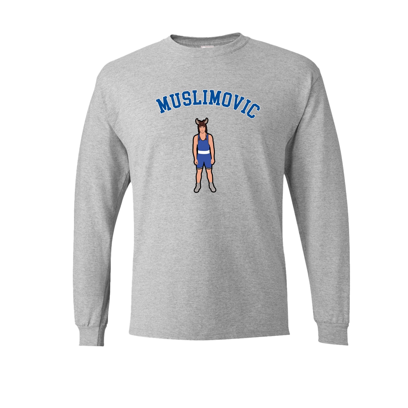 Long Sleeve Tee — Shirsey Arch in Grey