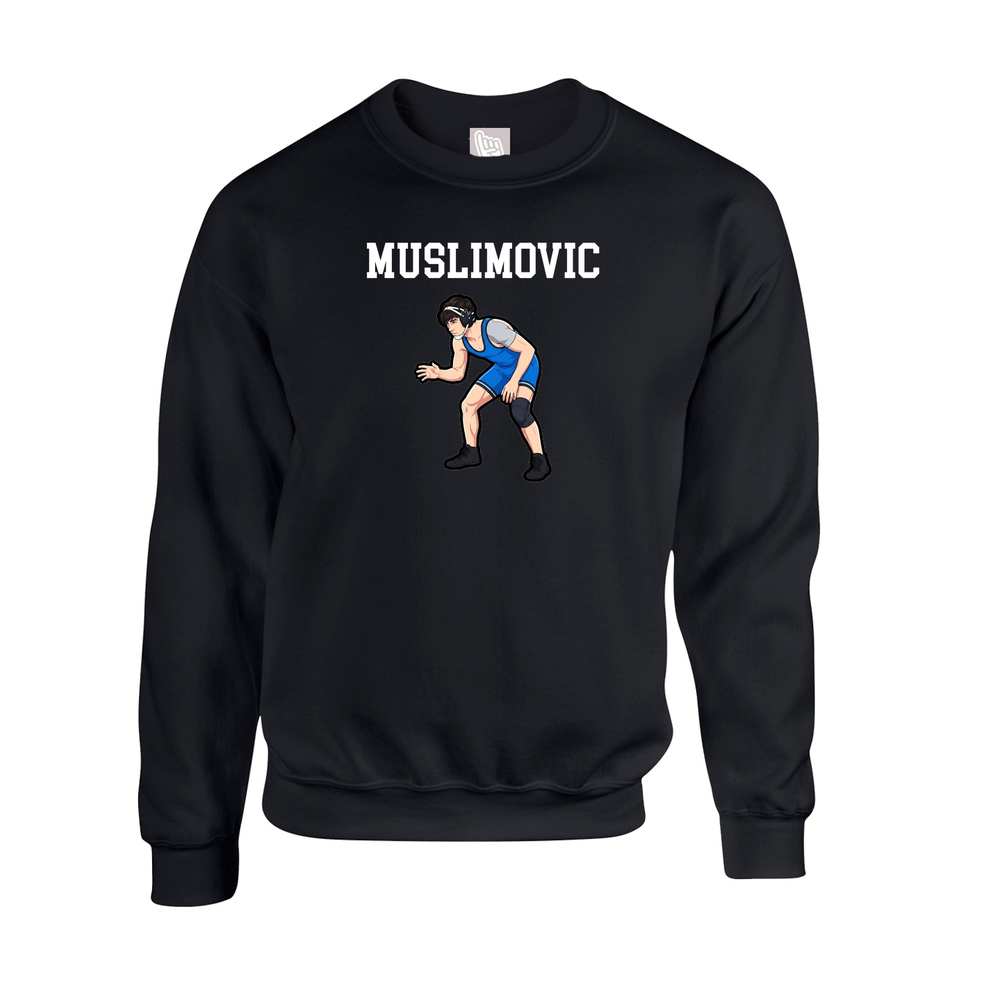 Fleece Crew — Shirsey in Black