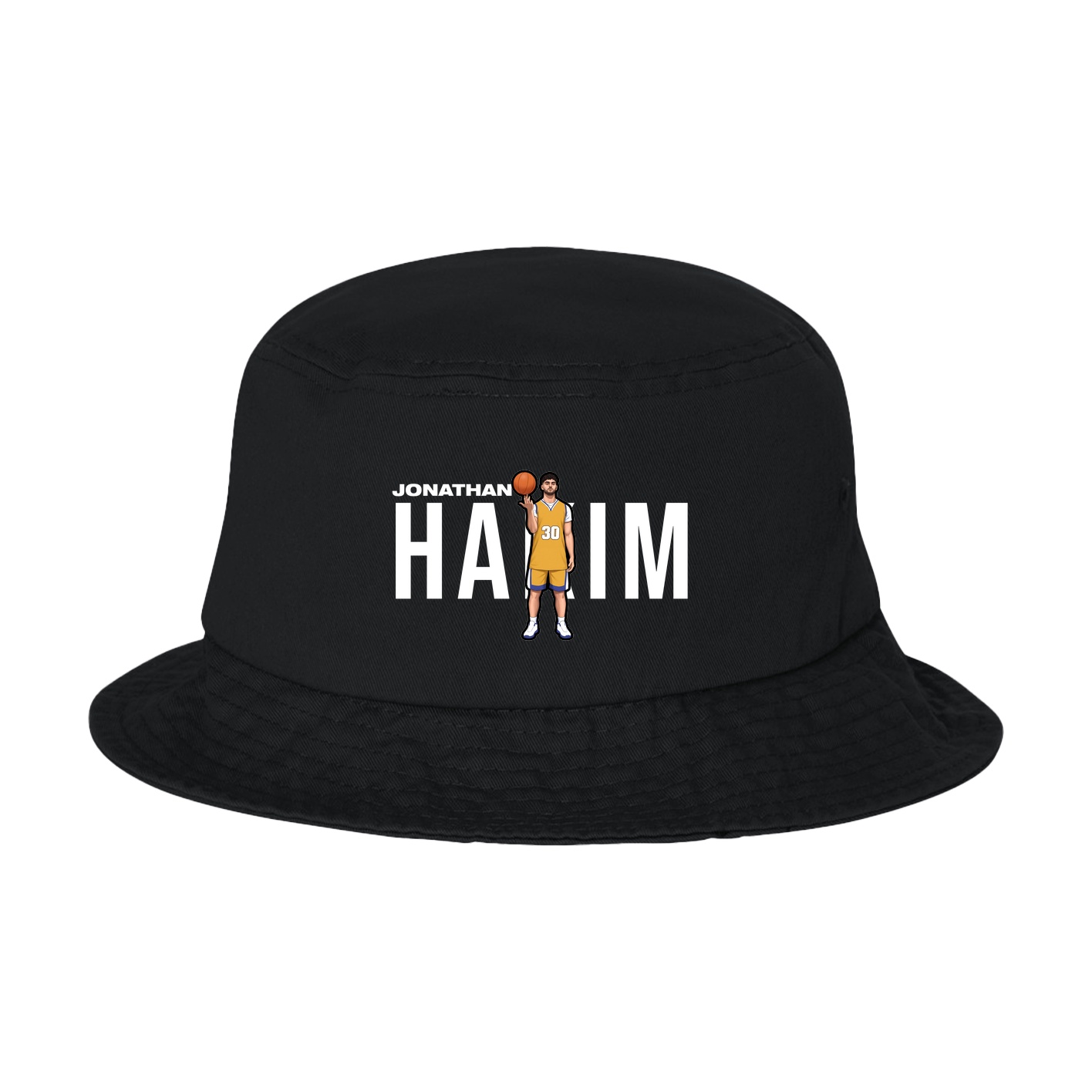 Bucket Cap — Player Name in Black