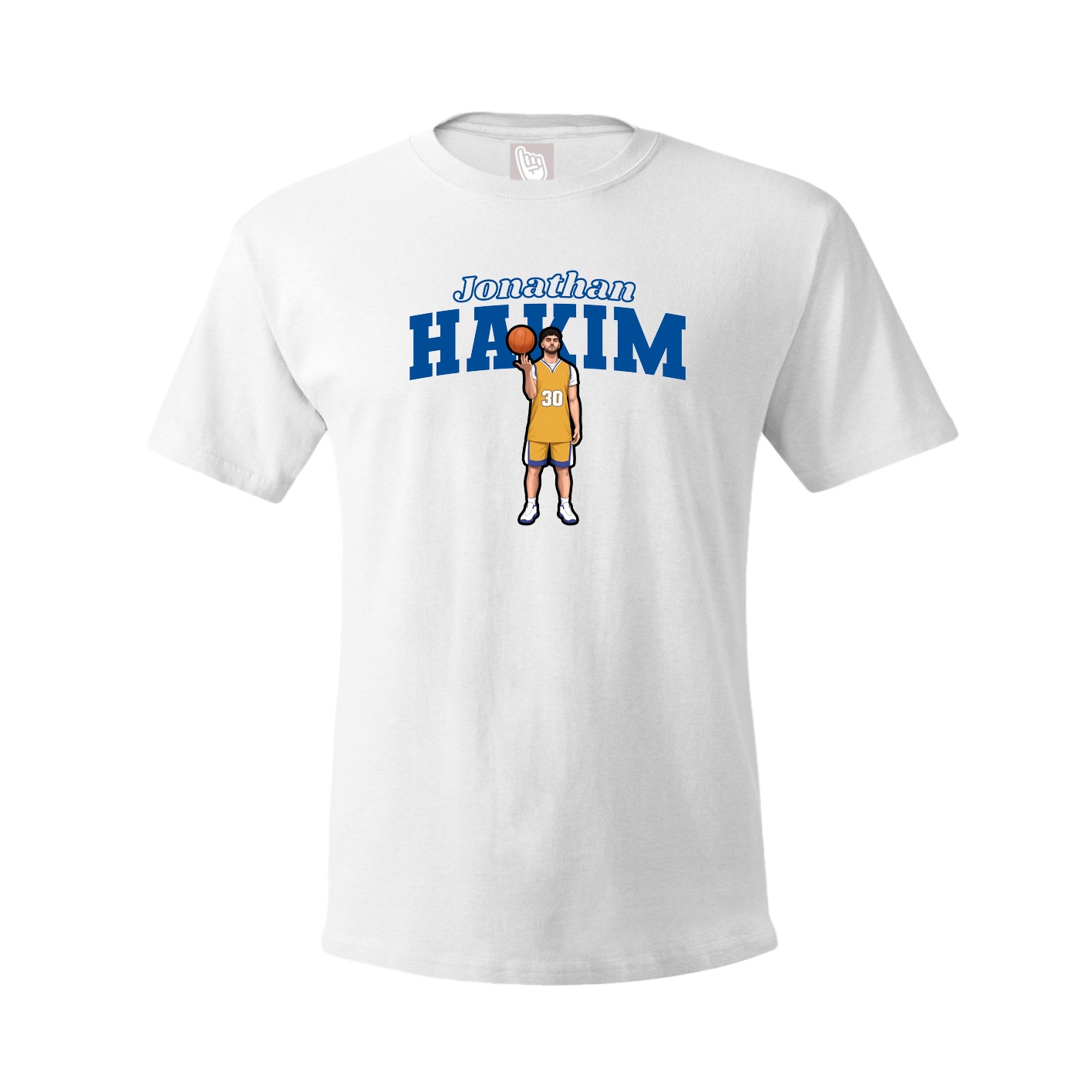 Tee — Name Arch in White