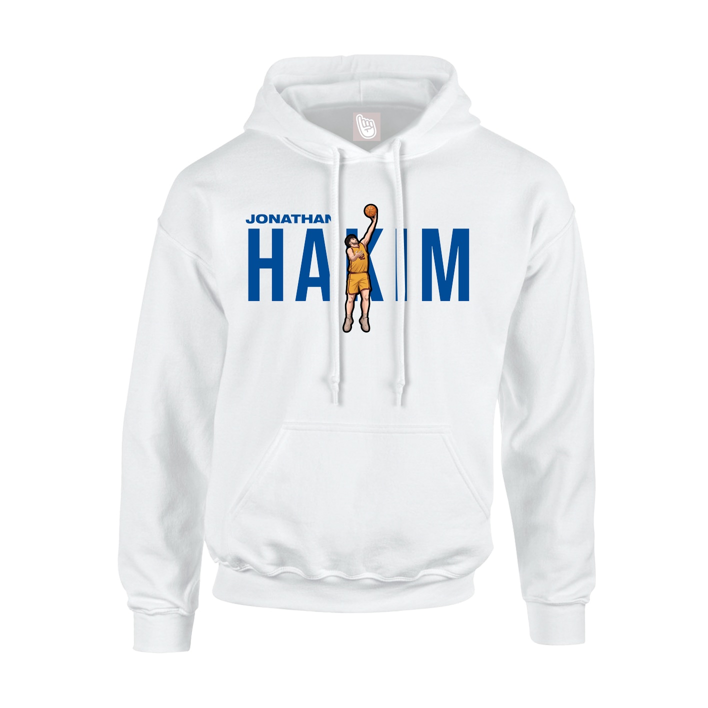 Hoodie — Player Name in White