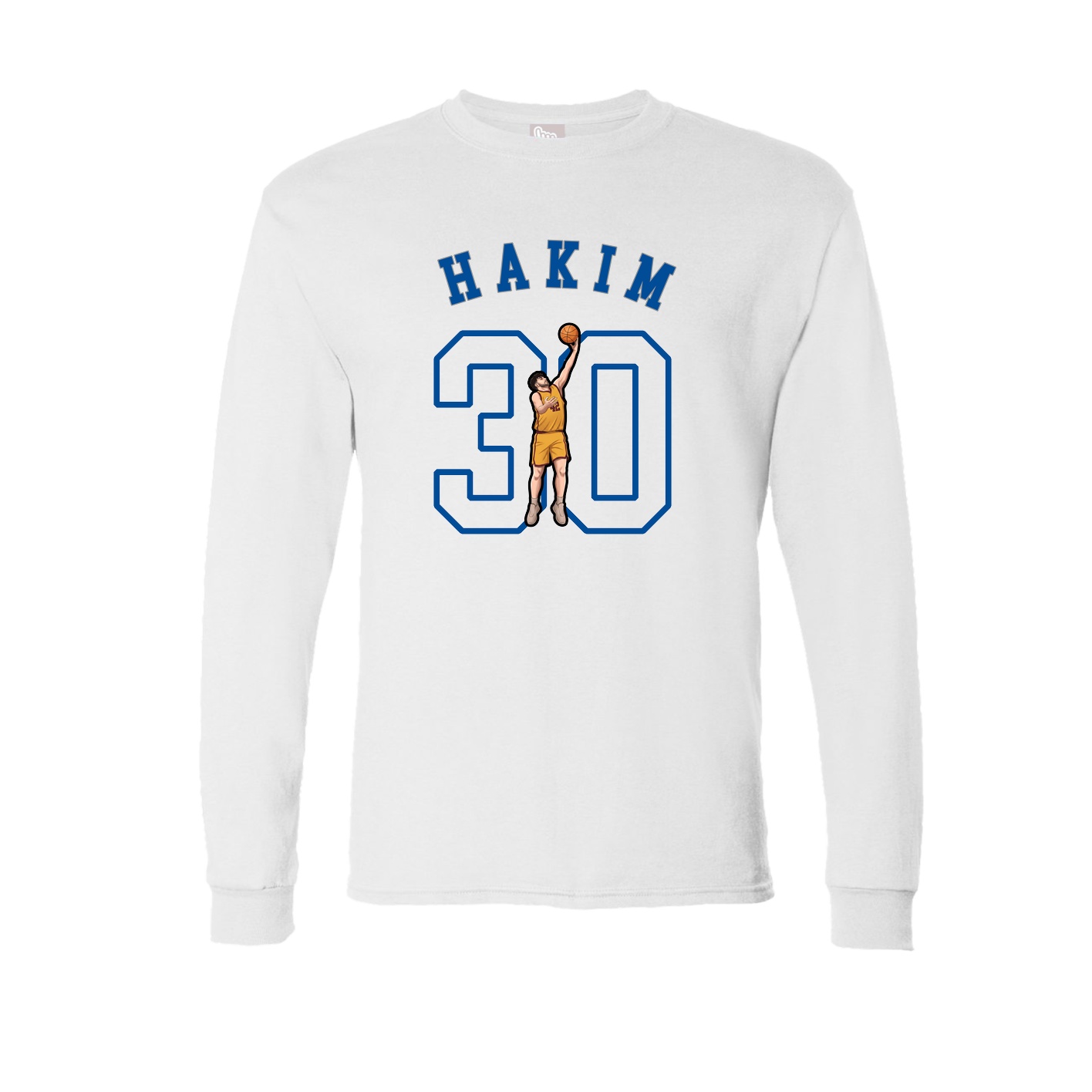 Long Sleeve Tee — Shirsey Arch in White
