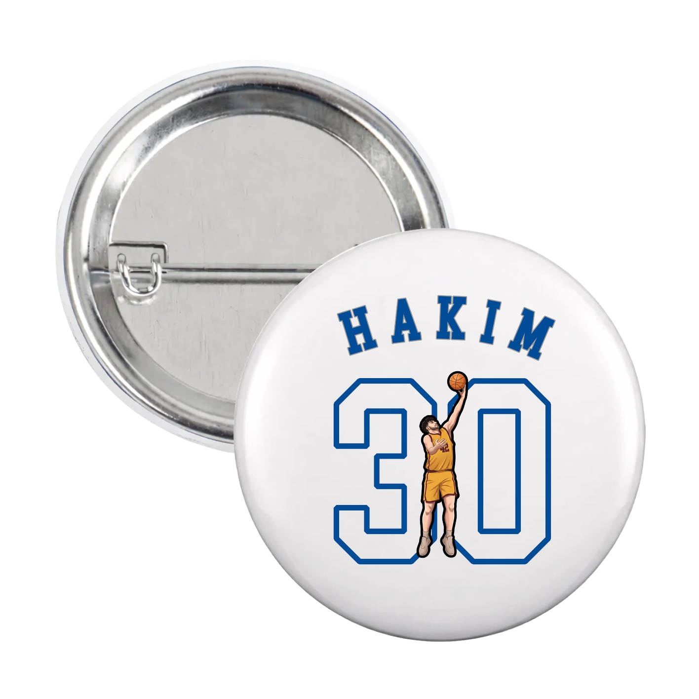 Game Day Button — Shirsey Arch in White