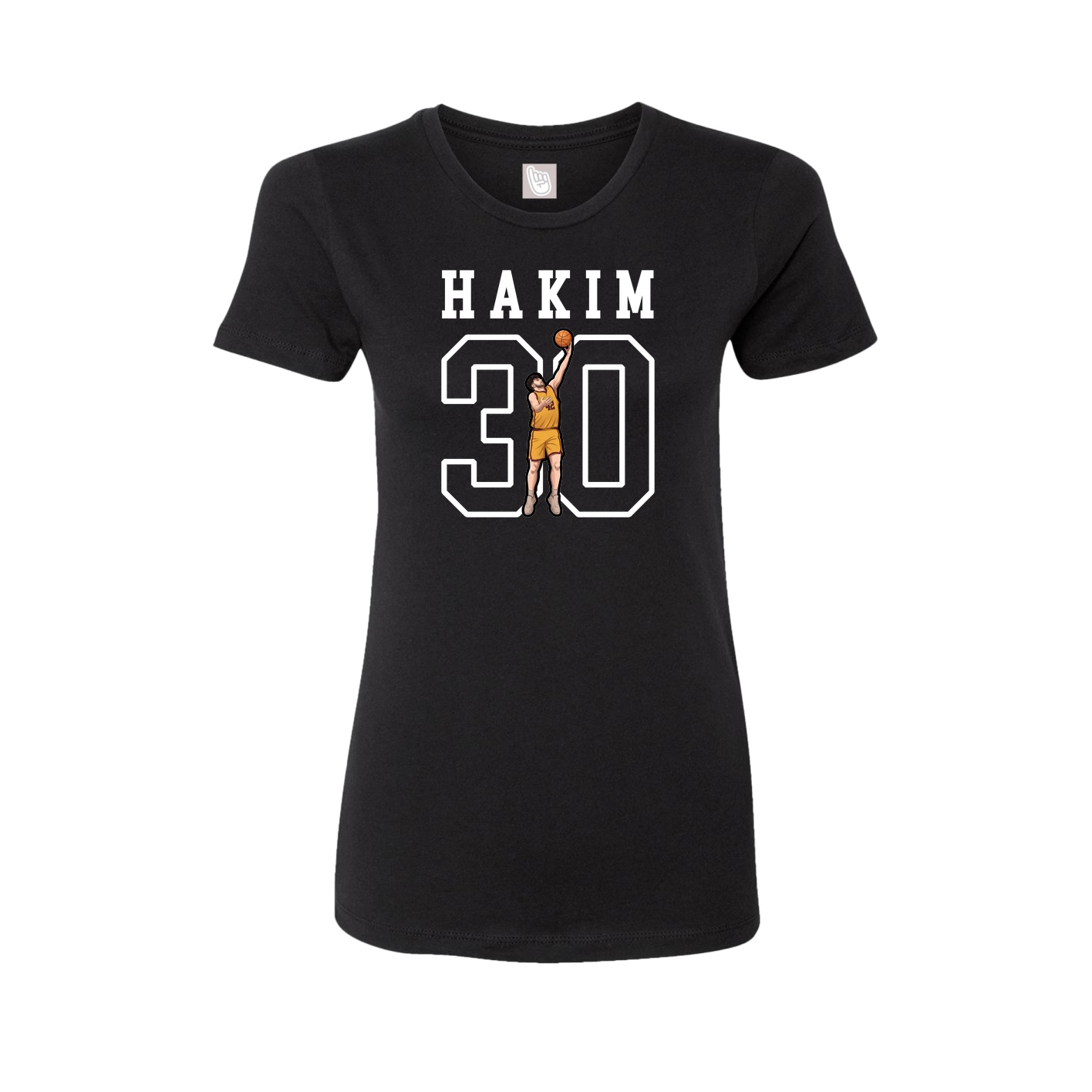 Fitted Women's Tee — Shirsey in Black