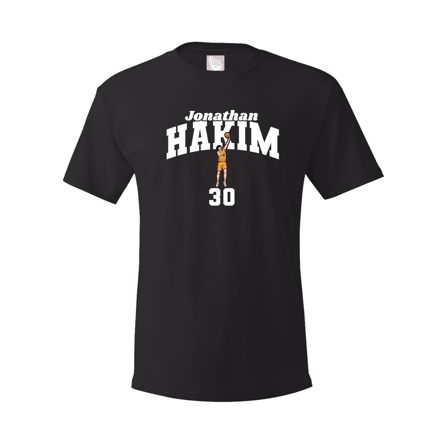 Tee — Signature Arch in Black