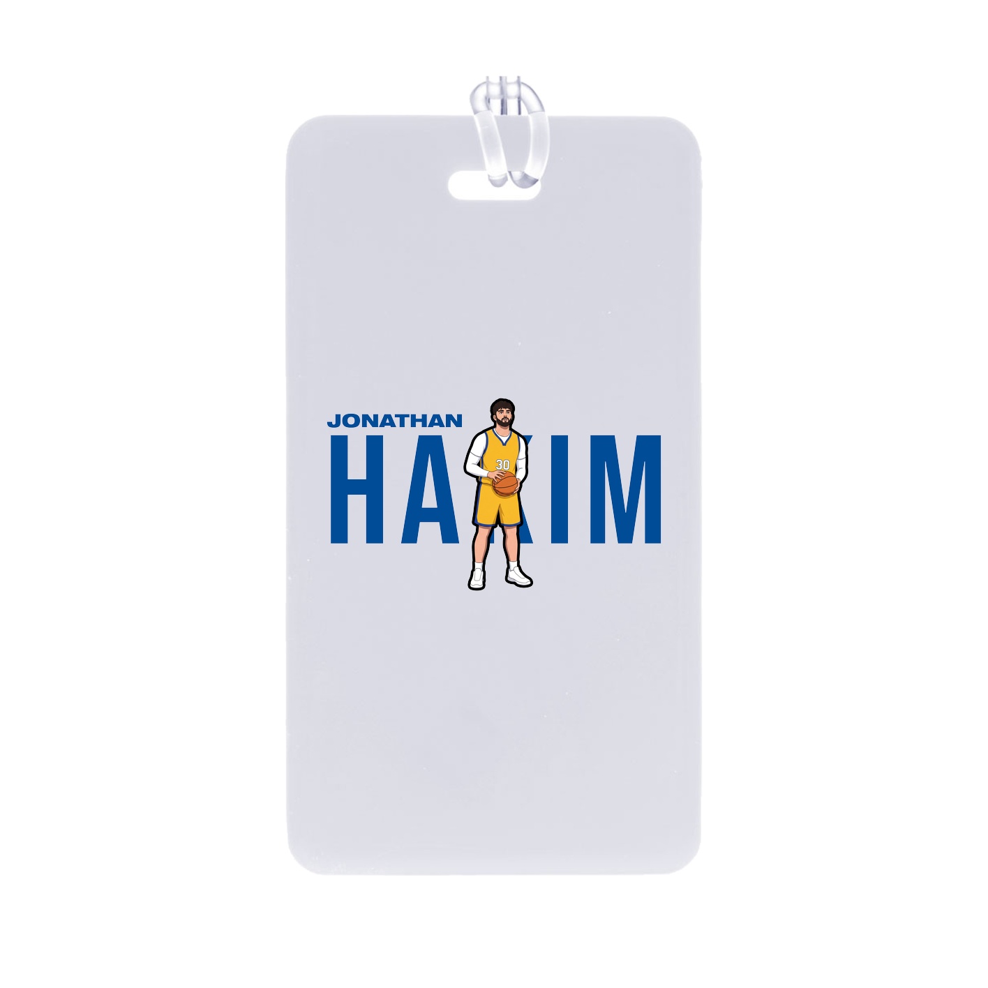 Bag Tag — Player Name in Classic